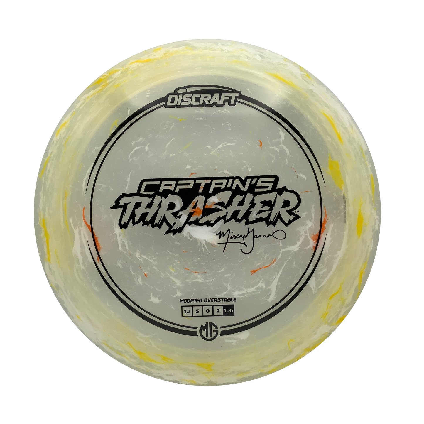 Discraft Captain’s Thrasher Jawbreaker Z FLX #55 - 170-172 - Astro Discs TX - Houston Disc Golf