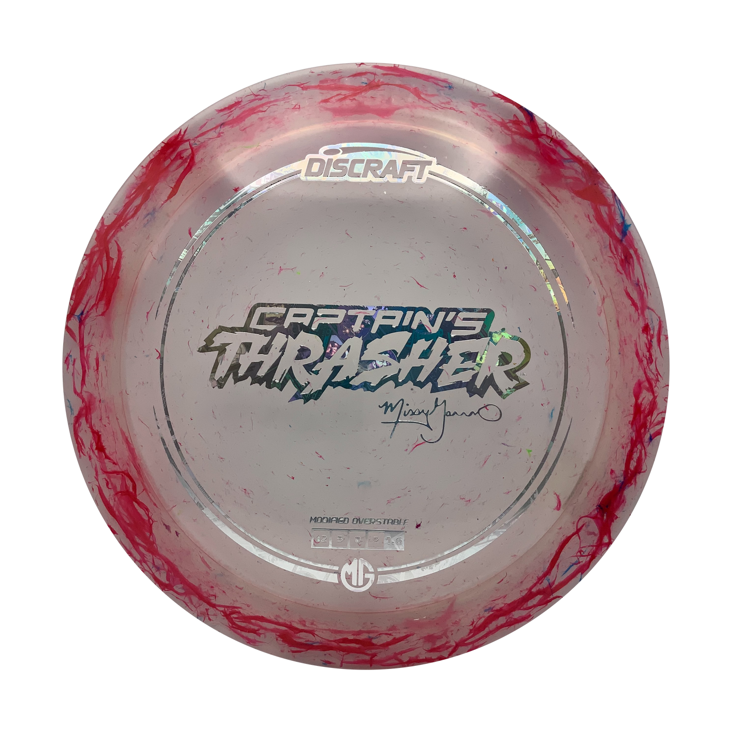 Discraft Captain’s Thrasher Jawbreaker Z FLX #63 - 173-174 - Astro Discs TX - Houston Disc Golf