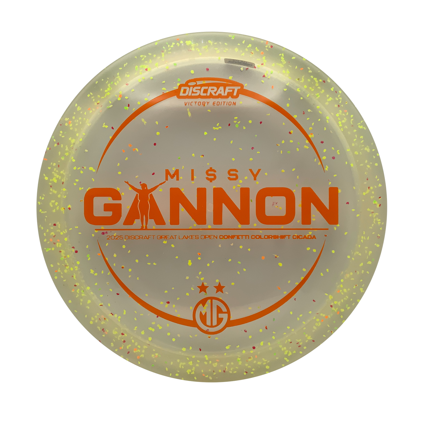 Discraft Cicada - Missy Gannon Victory Edition Confetti Colorshift #80 - 170-172 - Astro Discs TX - Houston Disc Golf