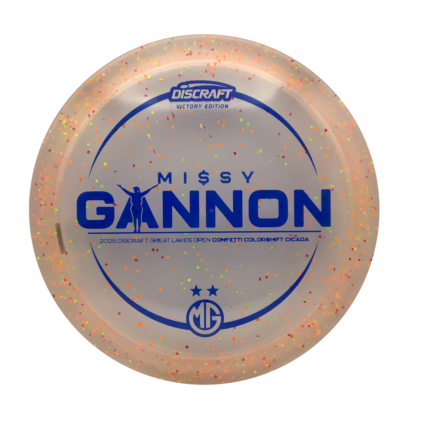 Discraft Cicada - Missy Gannon Victory Edition Confetti Colorshift #90 - 170-172 - Astro Discs TX - Houston Disc Golf