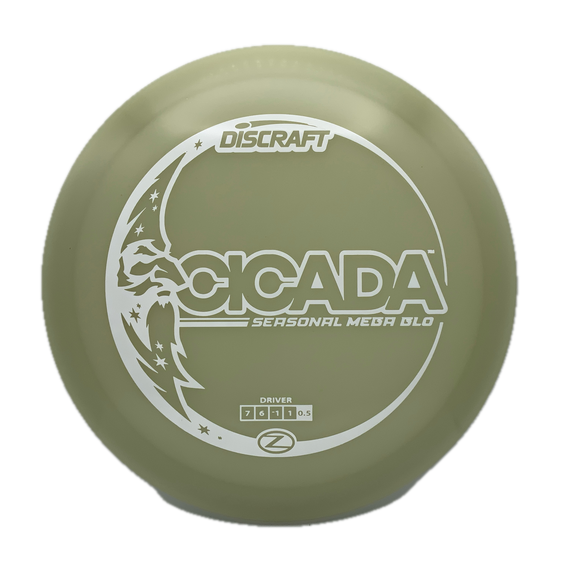 Discraft Cicada - Mega Glo Z Mega Glo Z #11 - 170-172 - Astro Discs TX - Houston Disc Golf