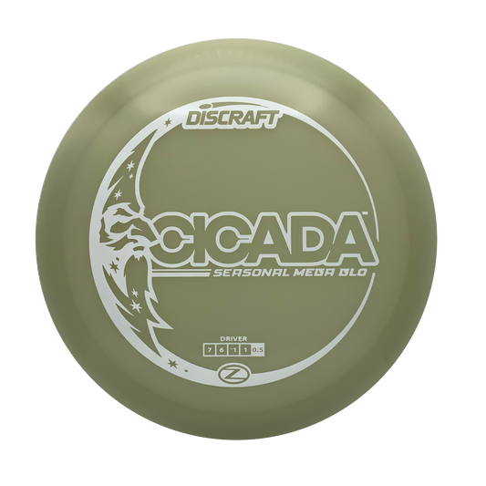 Discraft Cicada - Mega Glo Z Mega Glo Z #11 - 170-172 - Astro Discs TX - Houston Disc Golf