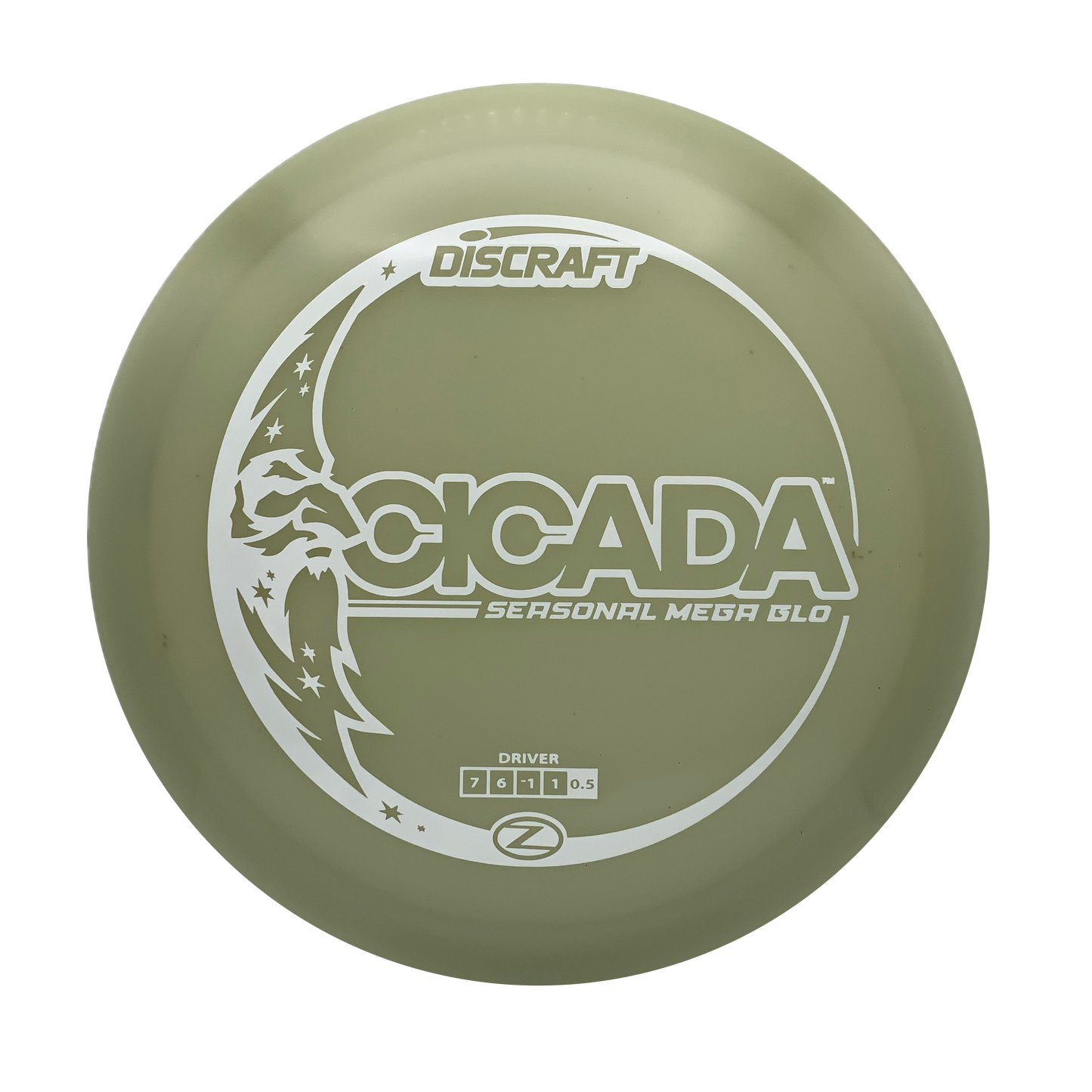Discraft Cicada - Mega Glo Z Mega Glo Z #13 - 170-172 - Astro Discs TX - Houston Disc Golf