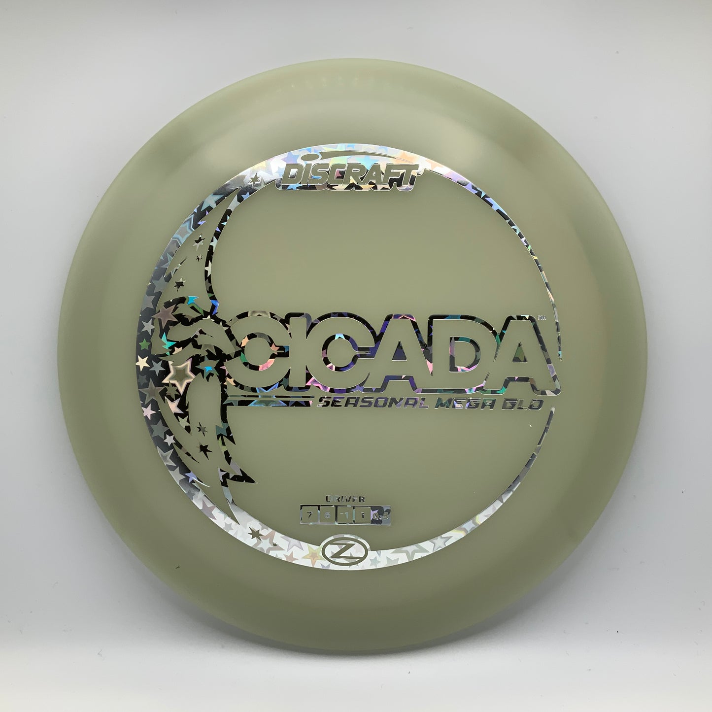 Discraft Cicada - Mega Glo Z Mega Glo Z #20 - 173-174 - Astro Discs TX - Houston Disc Golf