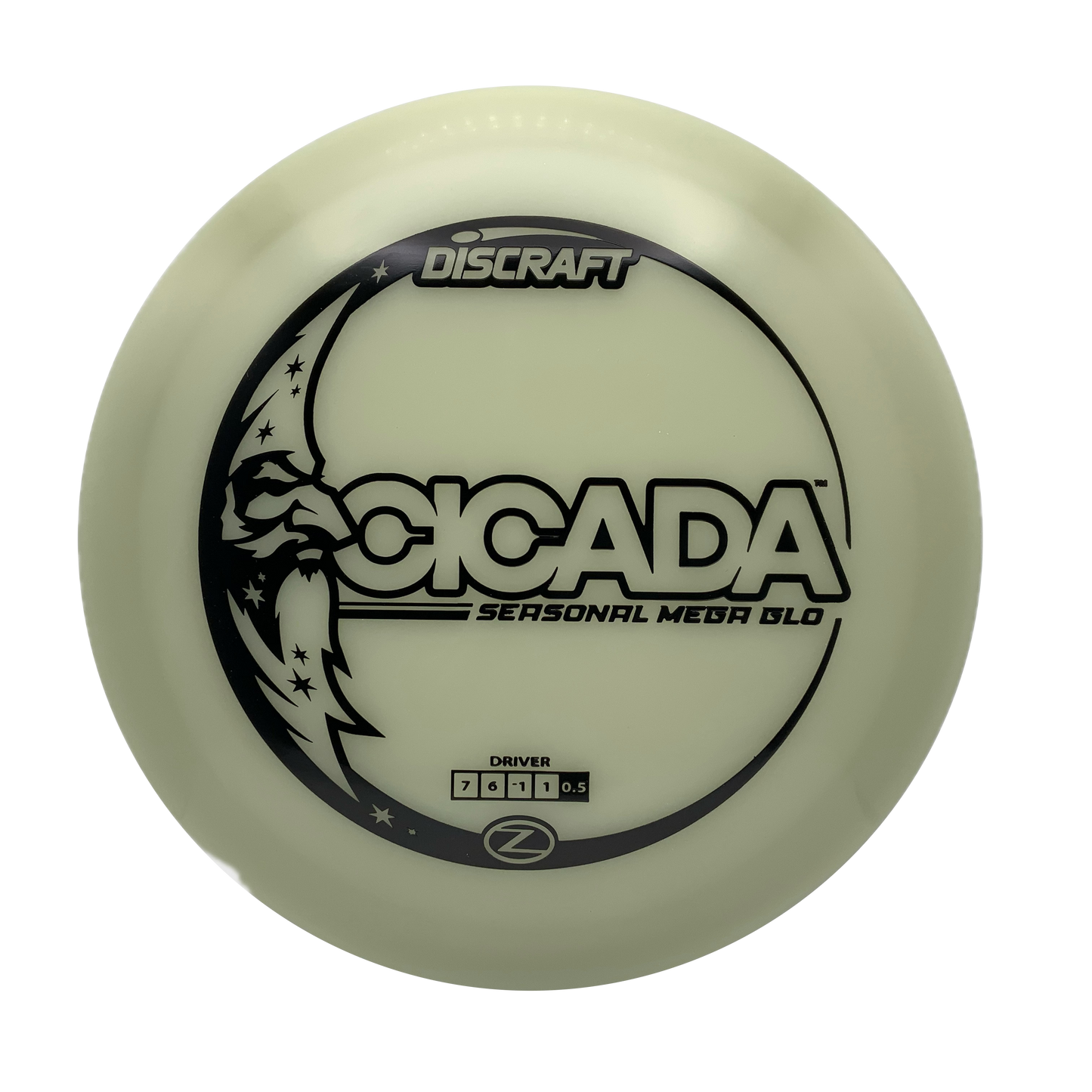 Discraft Cicada - Mega Glo Z Mega Glo Z #21 - 175-176 - Astro Discs TX - Houston Disc Golf