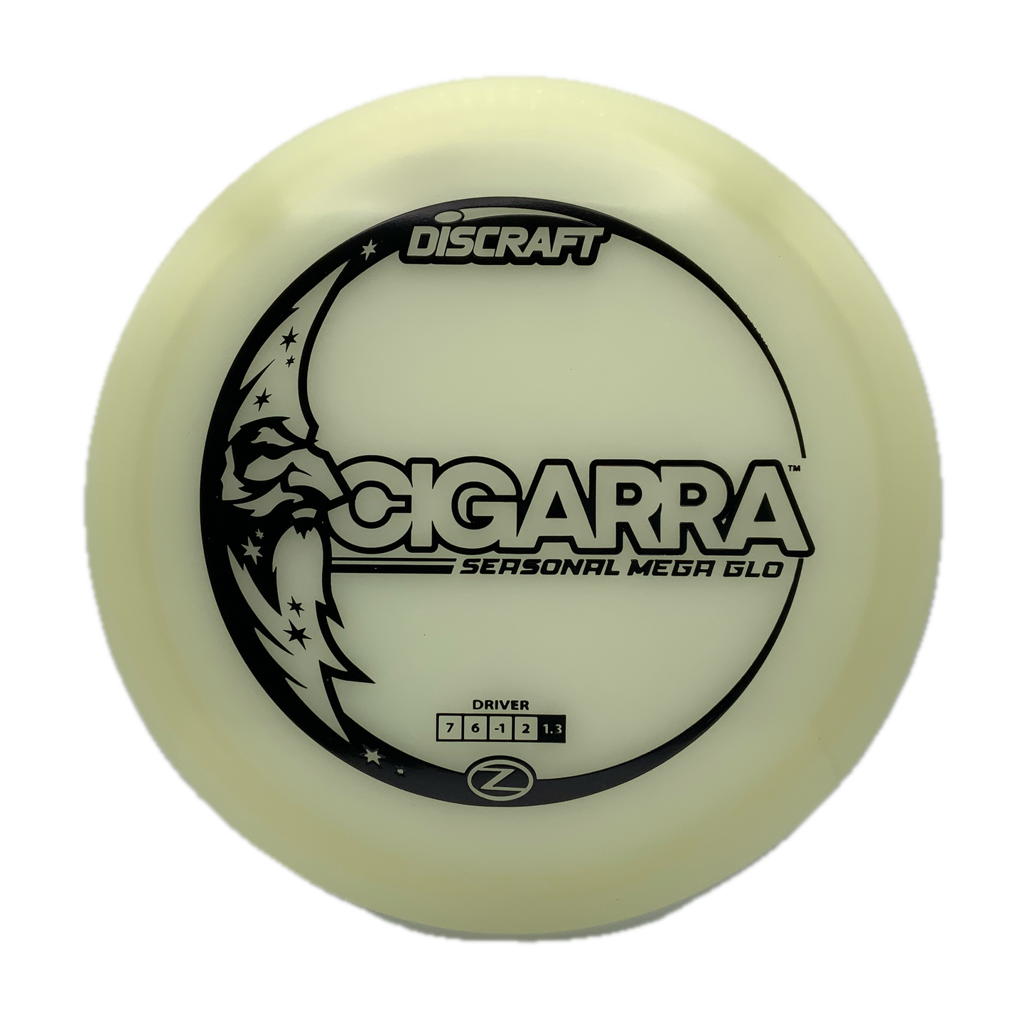 Discraft Cigarra - Mega Glo Z Mega Glo Z #105 - 170-172 - Astro Discs TX - Houston Disc Golf