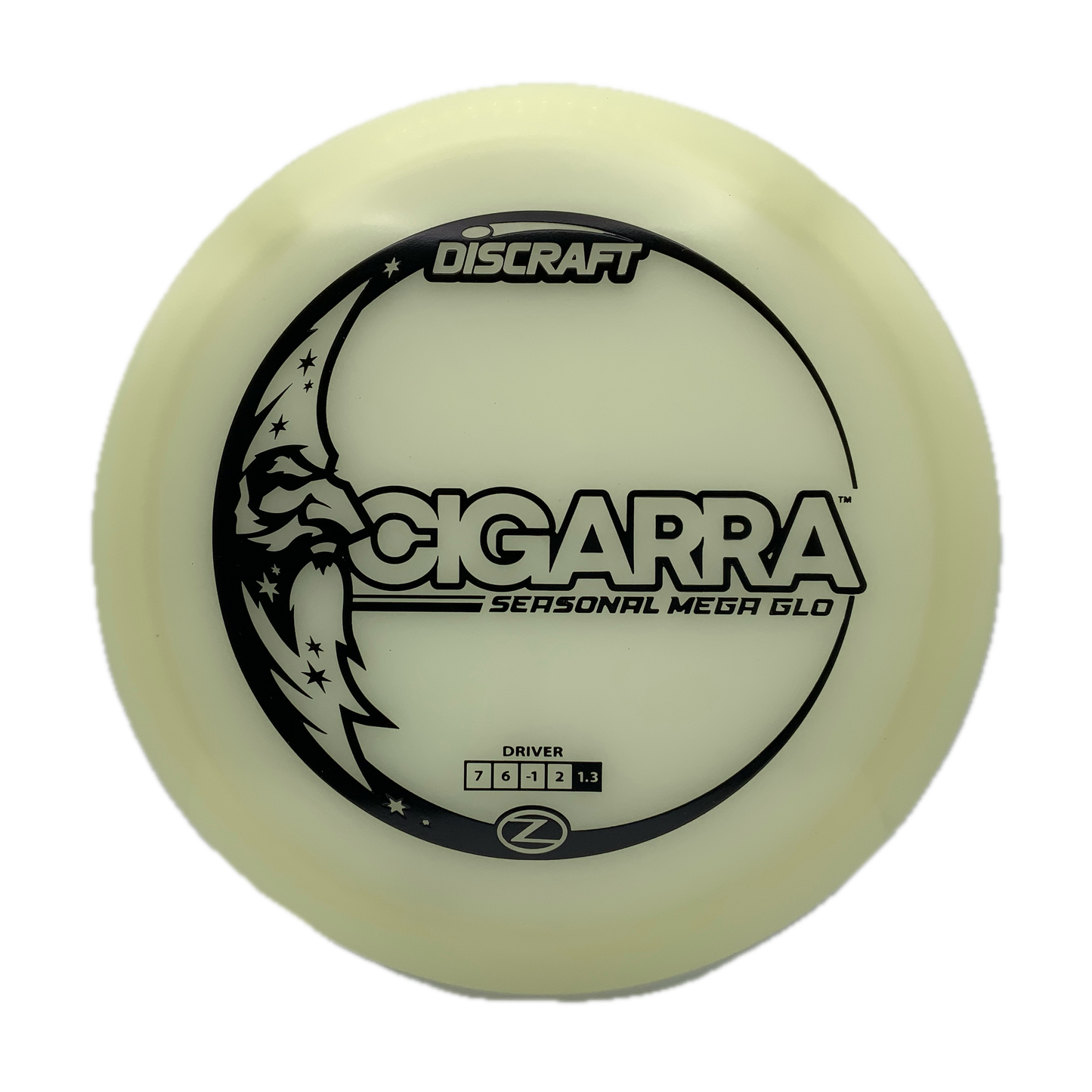 Discraft Cigarra - Mega Glo Z Mega Glo Z #106 - 170-172 - Astro Discs TX - Houston Disc Golf