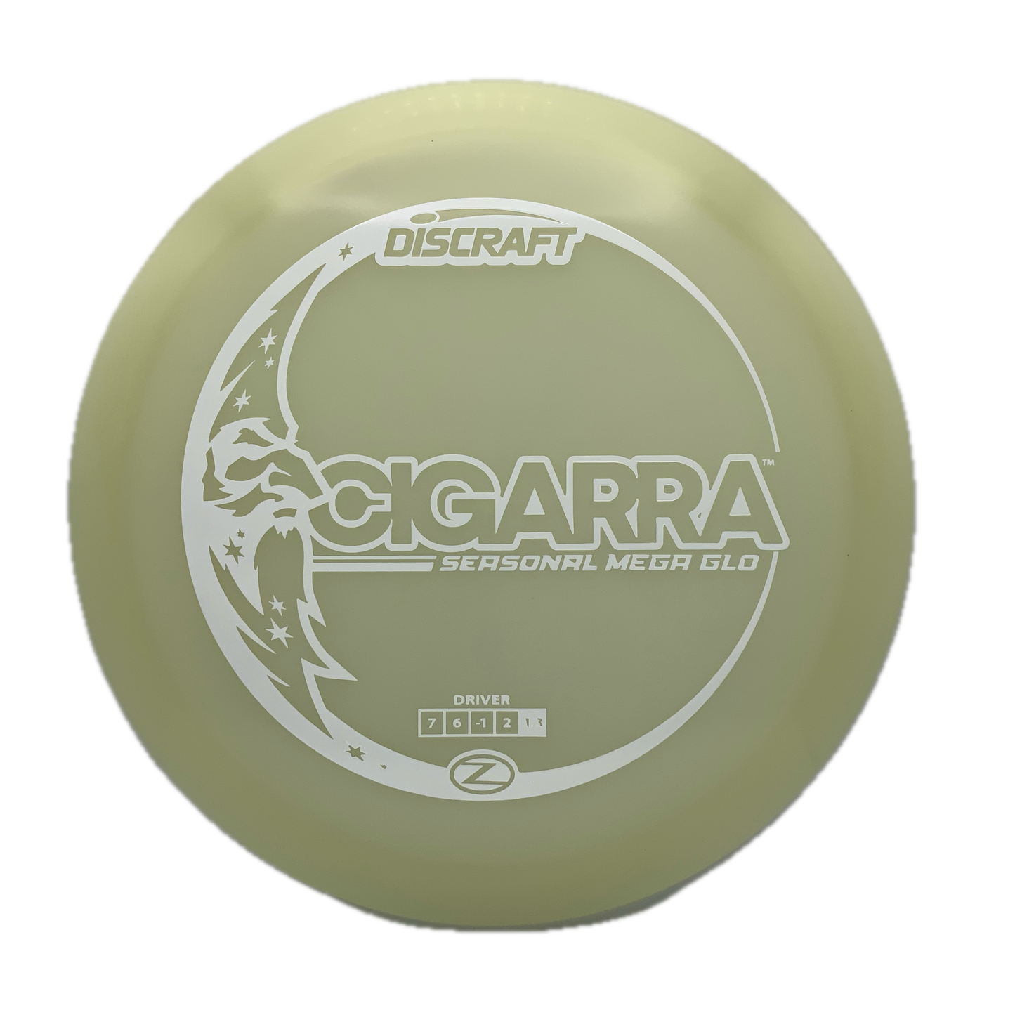 Discraft Cigarra - Mega Glo Z Mega Glo Z #109 - 170-172 - Astro Discs TX - Houston Disc Golf