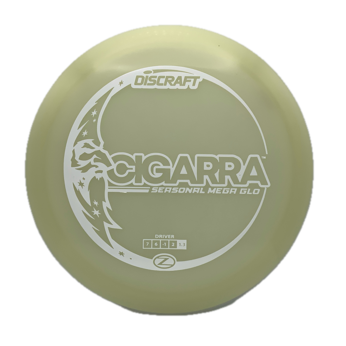 Discraft Cigarra - Mega Glo Z Mega Glo Z #110 - 170-172 - Astro Discs TX - Houston Disc Golf