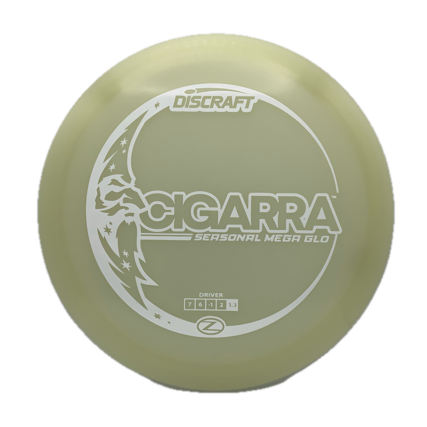 Discraft Cigarra - Mega Glo Z Mega Glo Z #113 - 173-174 - Astro Discs TX - Houston Disc Golf