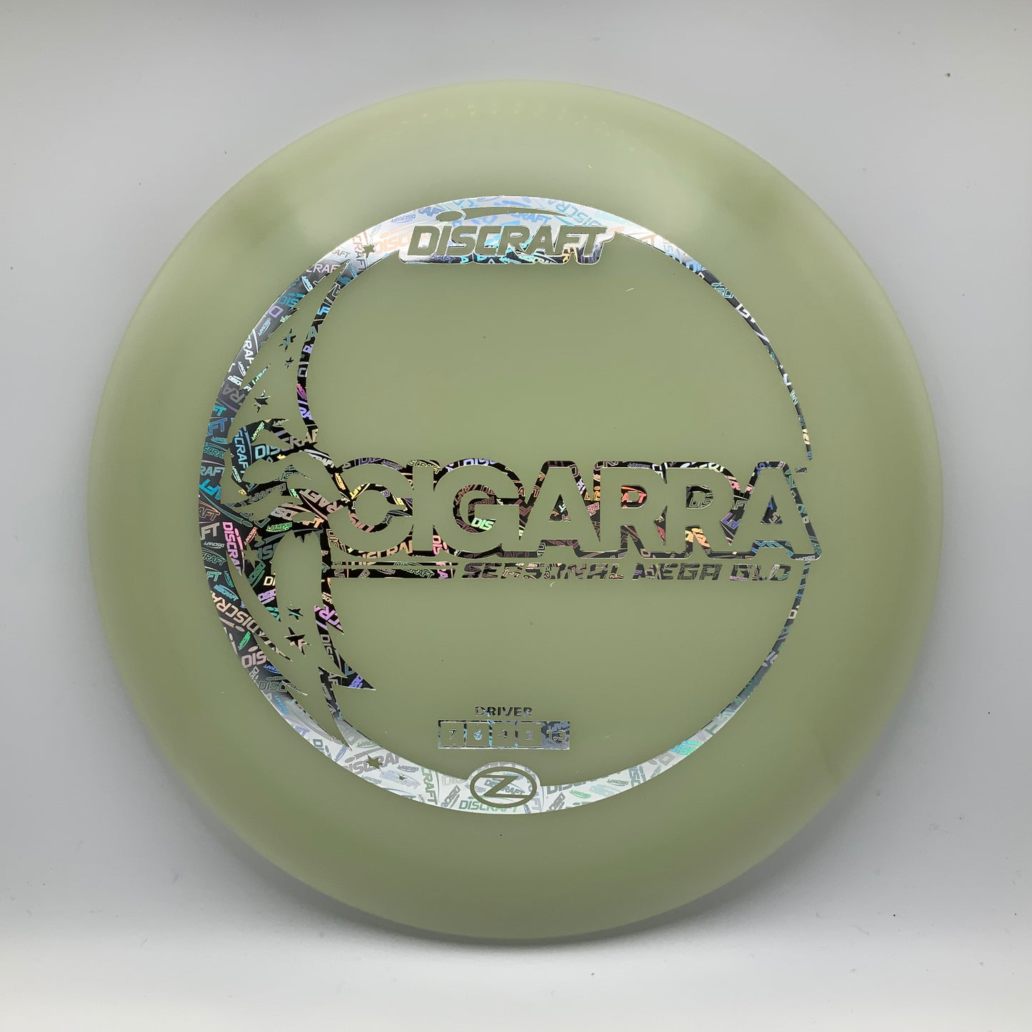 Discraft Cigarra - Mega Glo Z Mega Glo Z #118 - 175-176 - Astro Discs TX - Houston Disc Golf
