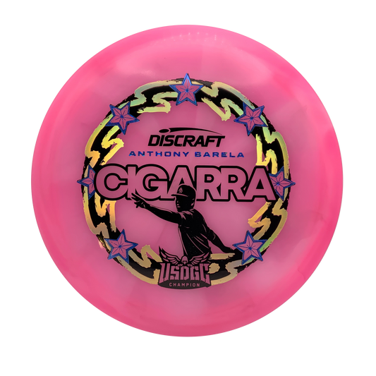 Discraft Cigarra - 2025 USDGC Anthony Barela Z Swirl #107 - 171 - Astro Discs TX - Houston Disc Golf