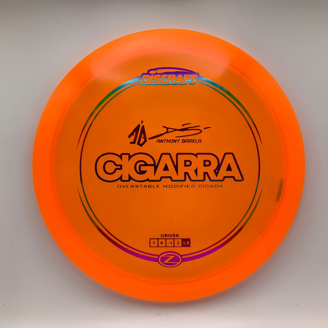 Discraft Cigarra - Anthony Barela Signature Series Z #97 - 170-172 - Astro Discs TX - Houston Disc Golf