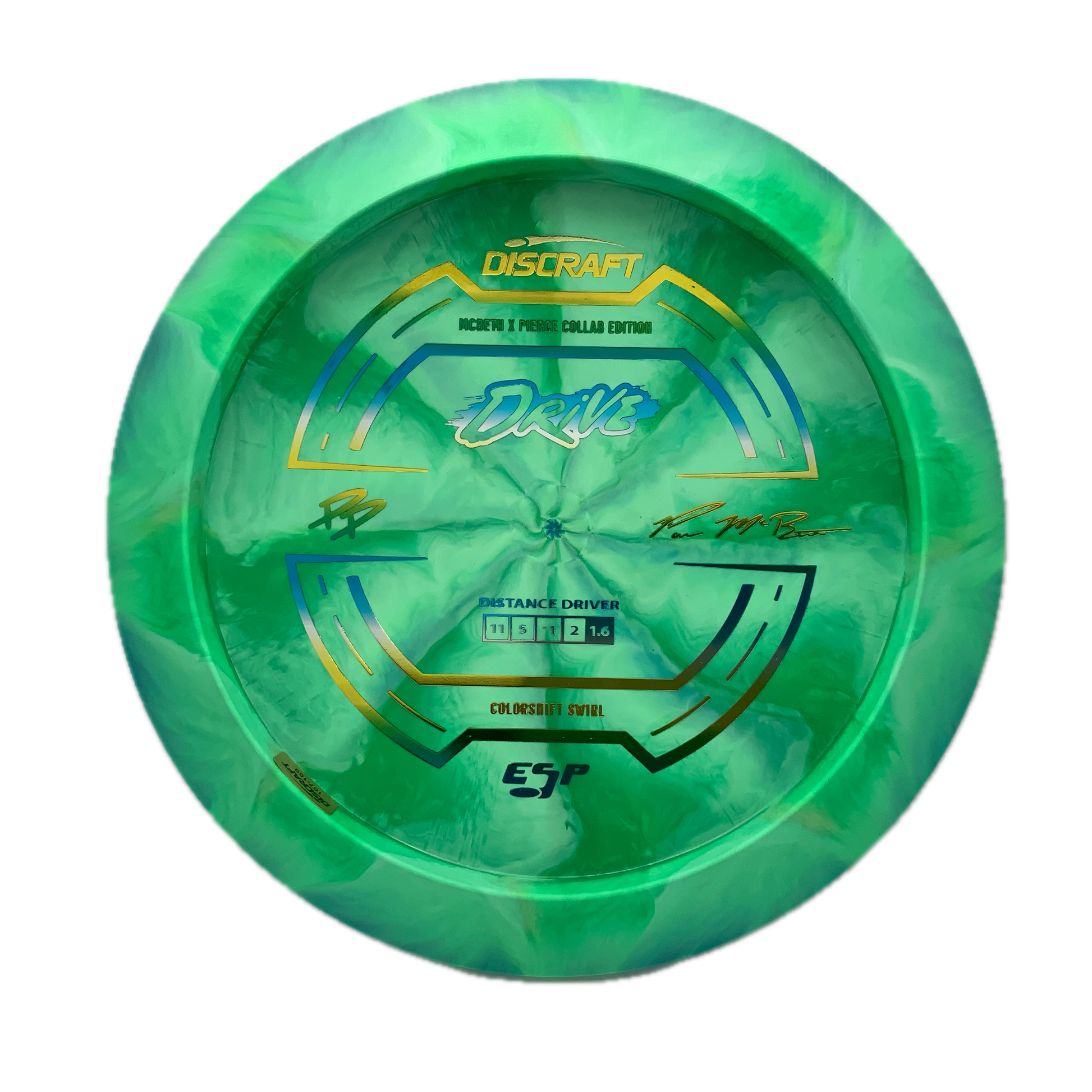 Discraft Drive - 2025 Paige Pierce & Paul McBeth Collab ESP #25 - 167-169 - Astro Discs TX - Houston Disc Golf