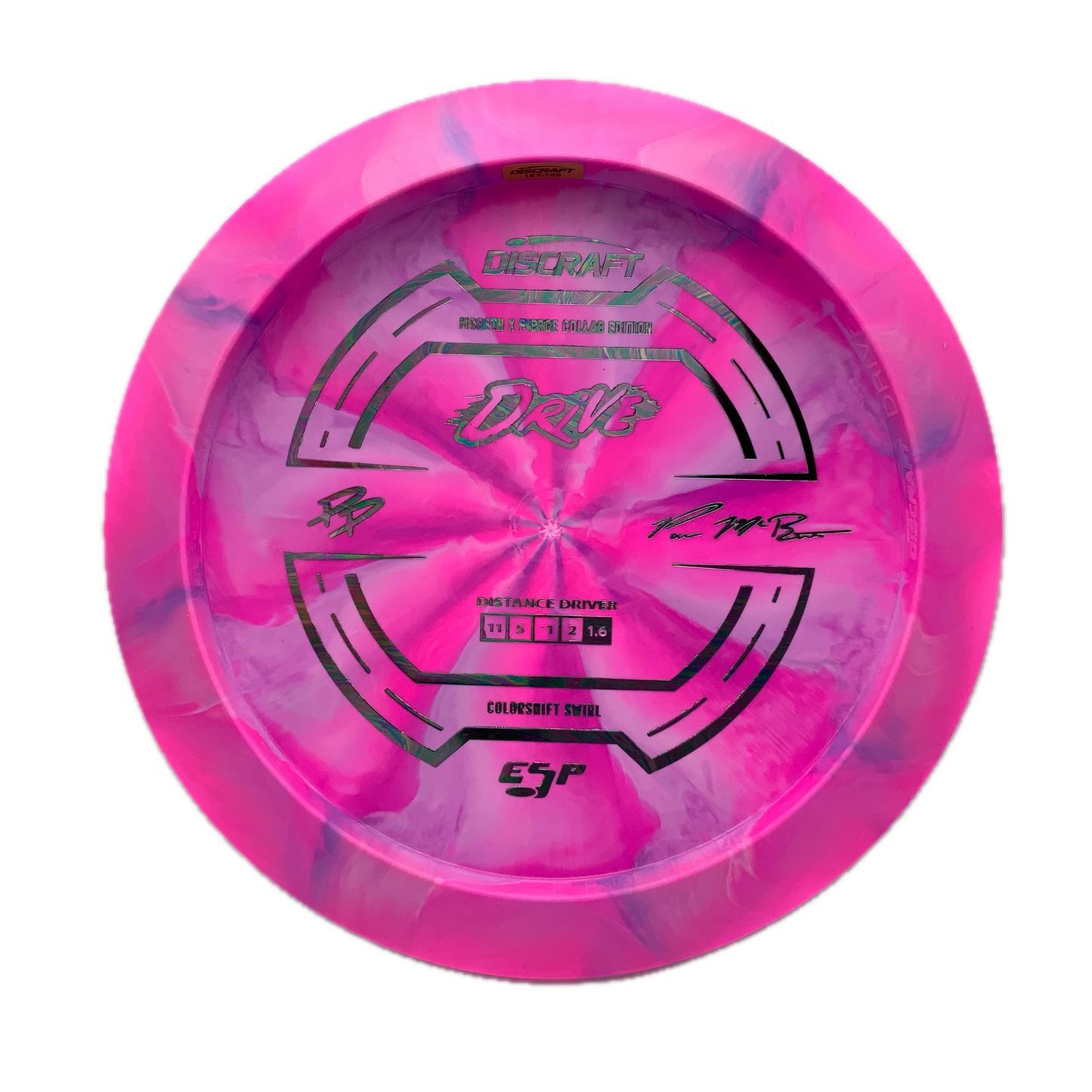 Discraft Drive - 2025 Paige Pierce & Paul McBeth Collab ESP #27 - 167-169 - Astro Discs TX - Houston Disc Golf