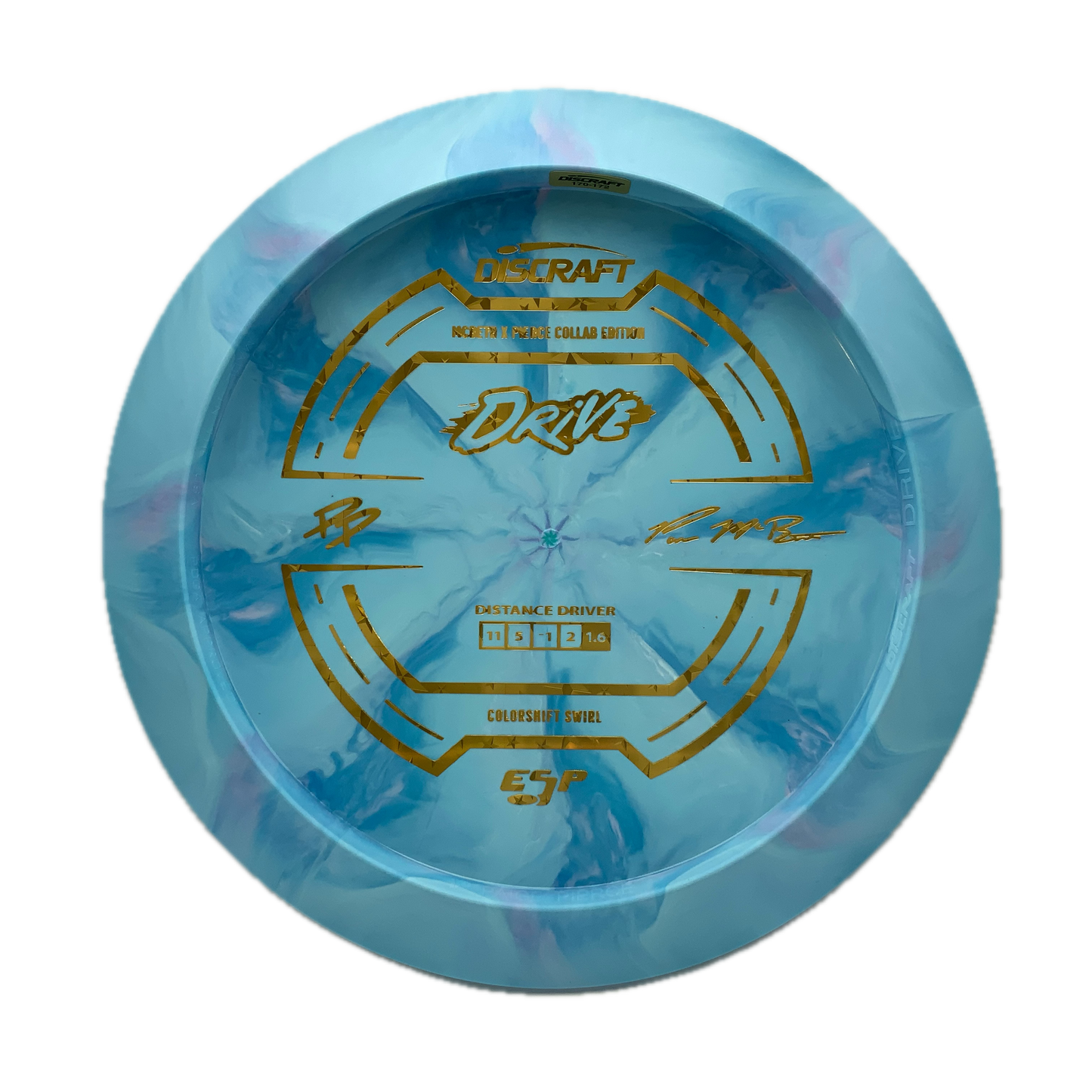 Discraft Drive - 2025 Paige Pierce & Paul McBeth Collab ESP #37 - 170-172 - Astro Discs TX - Houston Disc Golf