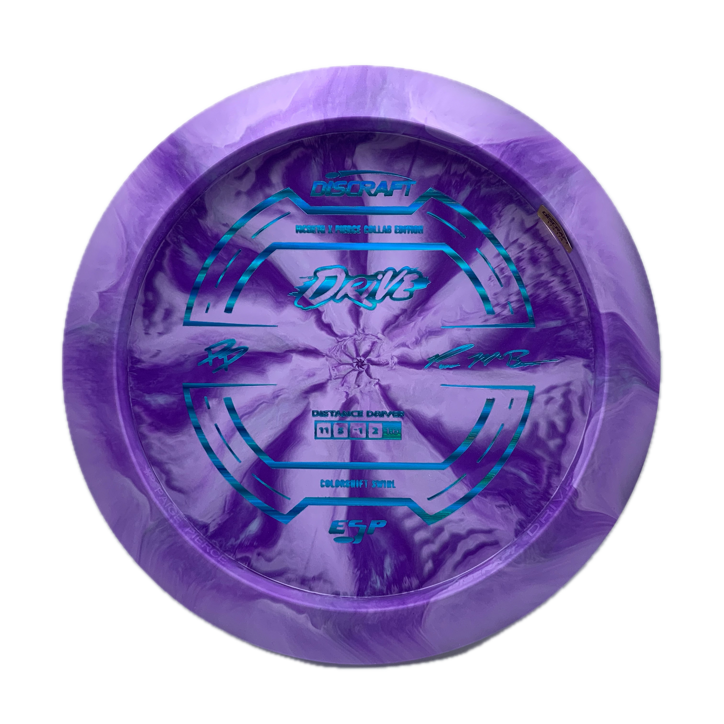 Discraft Drive - 2025 Paige Pierce & Paul McBeth Collab ESP #38 - 173-174 - Astro Discs TX - Houston Disc Golf