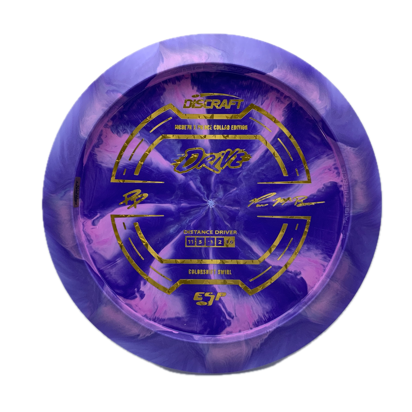 Discraft Drive - 2025 Paige Pierce & Paul McBeth Collab ESP #41 - 173-174 - Astro Discs TX - Houston Disc Golf