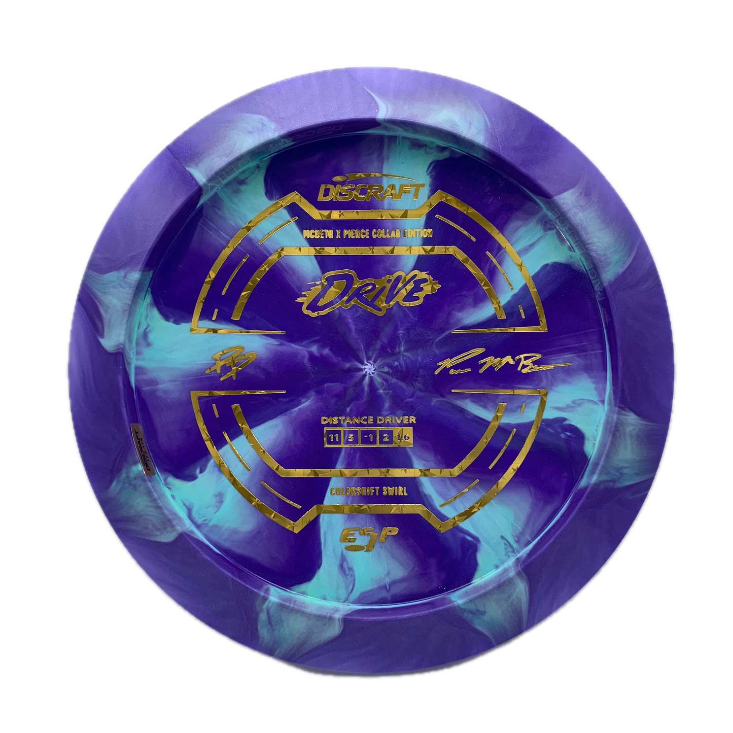 Discraft Drive - 2025 Paige Pierce & Paul McBeth Collab ESP #42 - 173-174 - Astro Discs TX - Houston Disc Golf