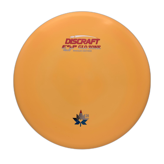 Discraft Zone - 2024 World Championships ESP Glo #3 - 170-172 - Astro Discs TX - Houston Disc Golf