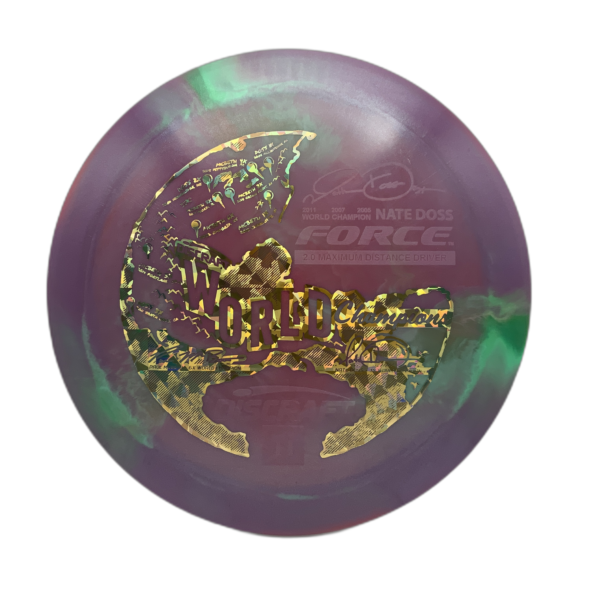 Discraft Force - ESP Swirl - Astro Discs TX - Houston Disc Golf