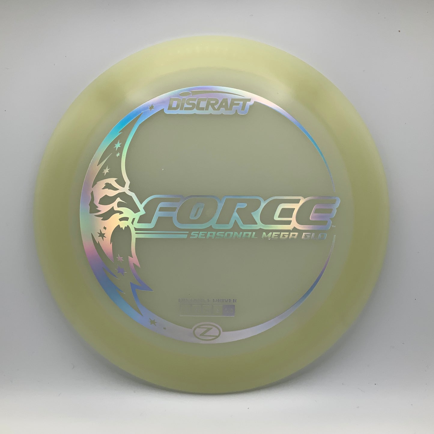 Discraft Force - Mega Glo Z Mega Glo Z #11 - 173-174 - Astro Discs TX - Houston Disc Golf