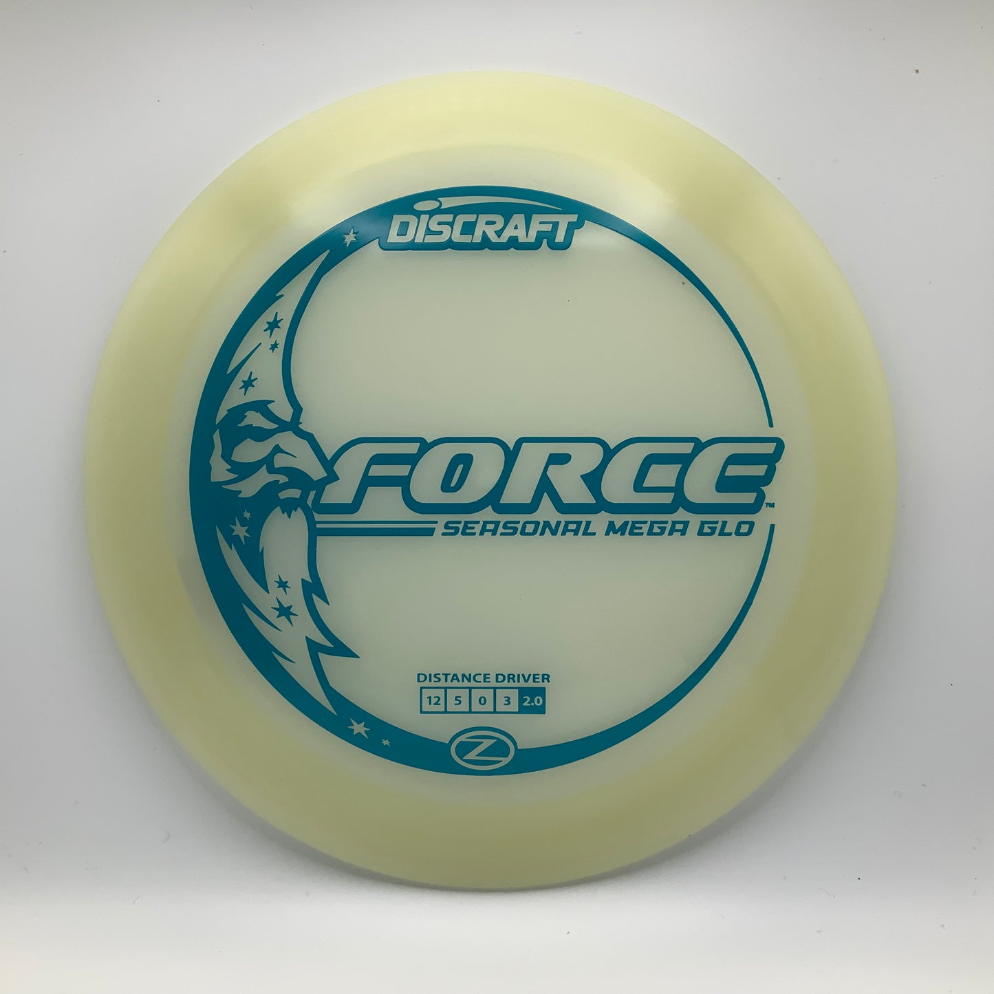 Discraft Force - Mega Glo Z Mega Glo Z #16 - 173-174 - Astro Discs TX - Houston Disc Golf