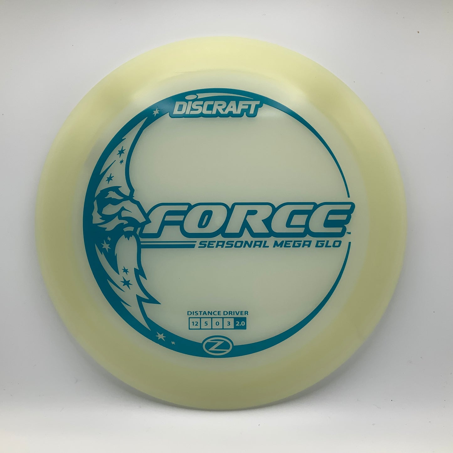 Discraft Force - Mega Glo Z Mega Glo Z #17 - 173-174 - Astro Discs TX - Houston Disc Golf