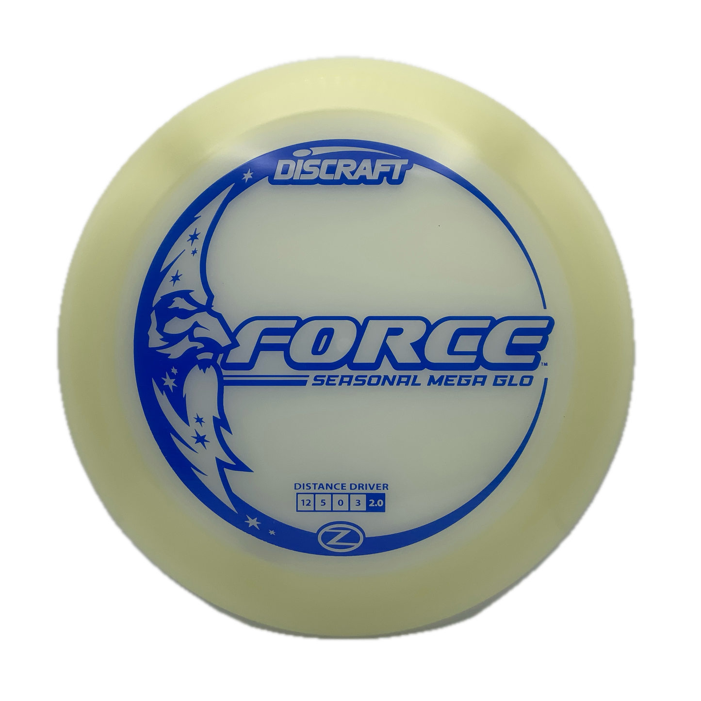 Discraft Force - Mega Glo Z Mega Glo Z #20 - 173-174 - Astro Discs TX - Houston Disc Golf