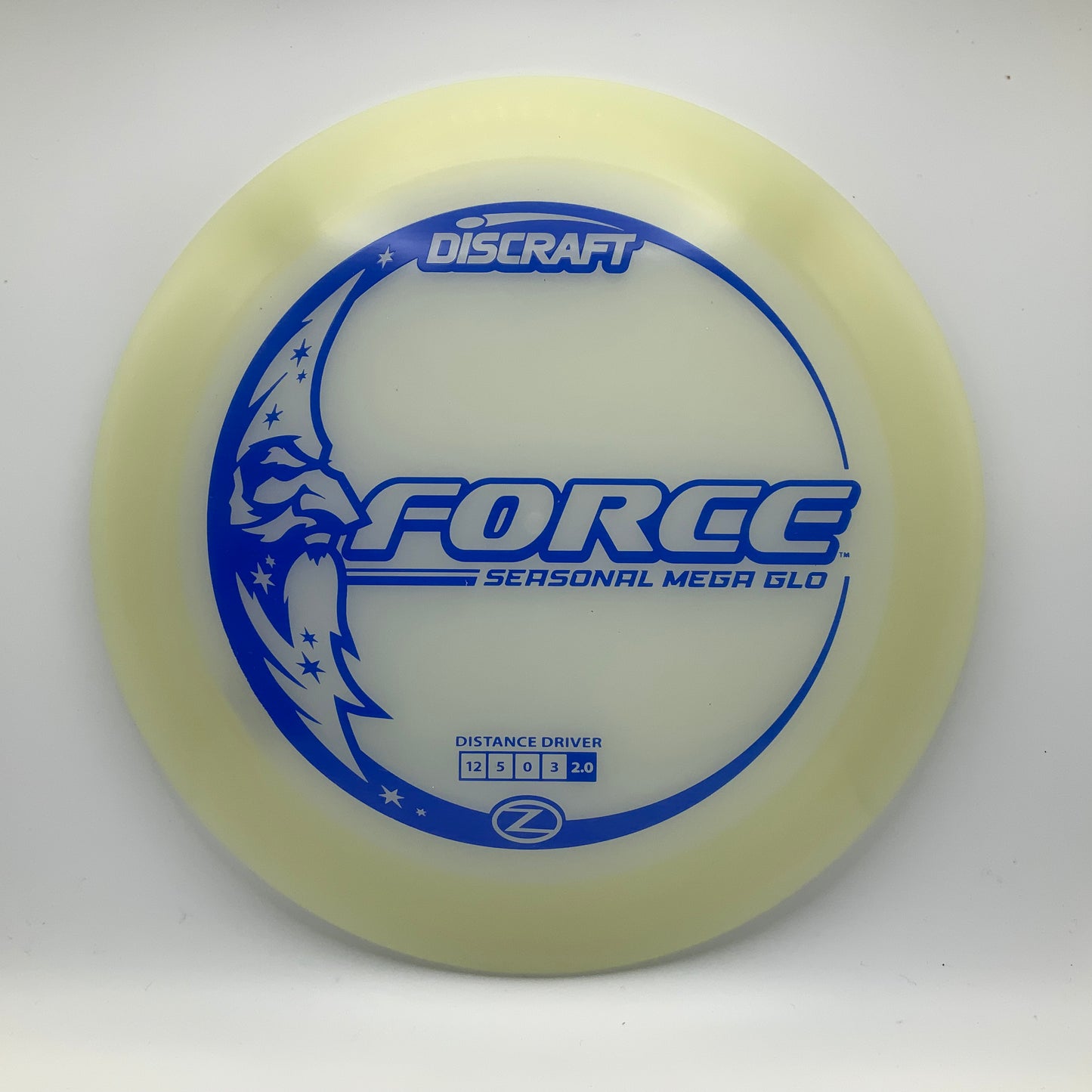 Discraft Force - Mega Glo Z Mega Glo Z #21 - 173-174 - Astro Discs TX - Houston Disc Golf