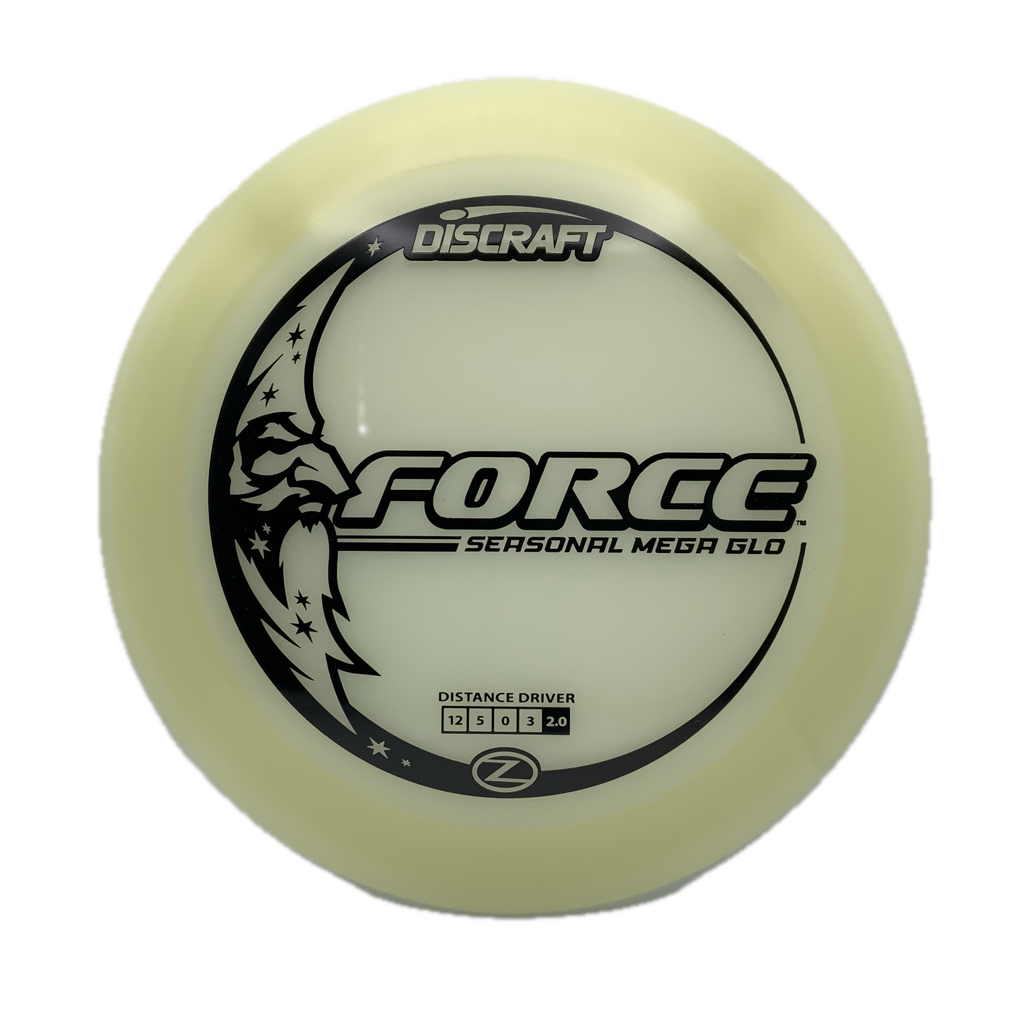 Discraft Force - Mega Glo Z Mega Glo Z #26 - 173-174 - Astro Discs TX - Houston Disc Golf