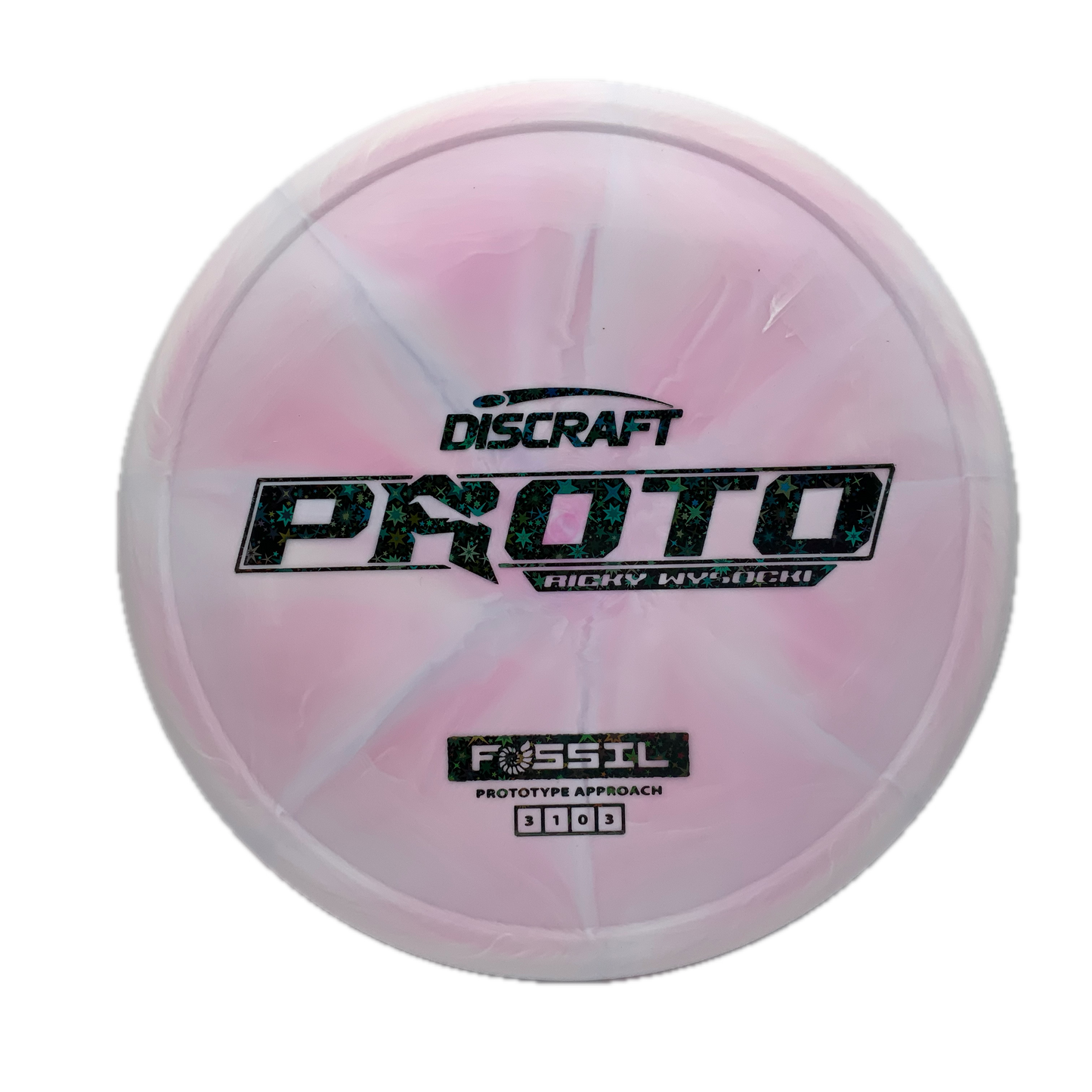 Discraft Fossil - Ricky Wysocki Prototype Prototype #8 - 173-174 - Astro Discs TX - Houston Disc Golf