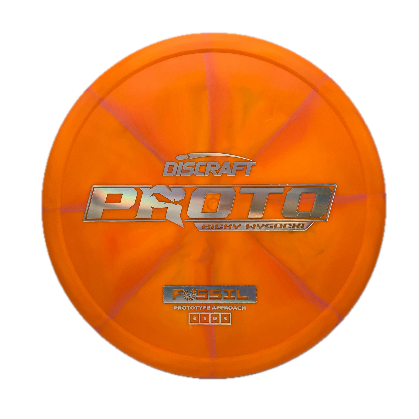 Discraft Fossil - Ricky Wysocki Prototype Prototype #13 - 173-174 - Astro Discs TX - Houston Disc Golf