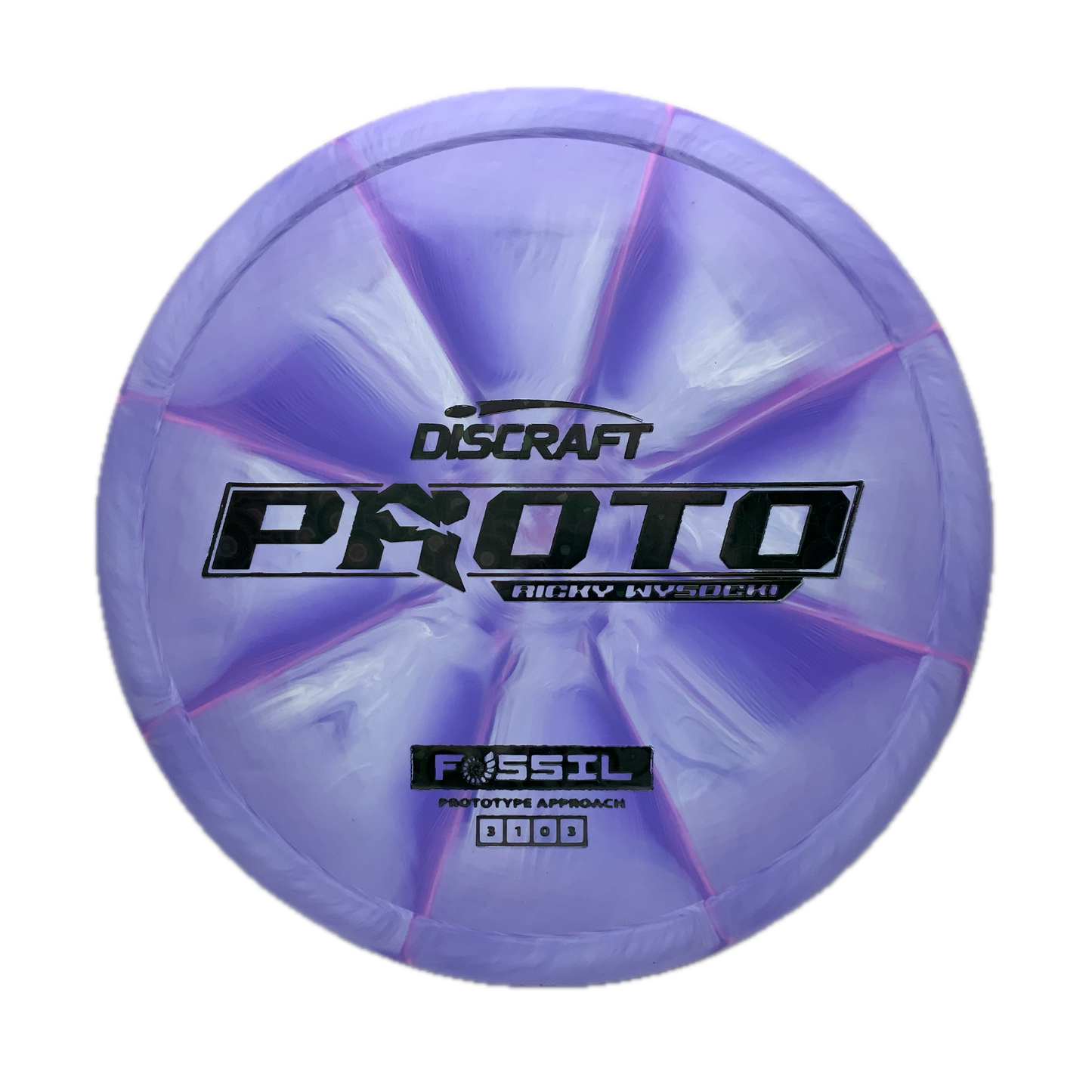 Discraft Fossil - Ricky Wysocki Prototype Prototype #16 - 173-174 - Astro Discs TX - Houston Disc Golf