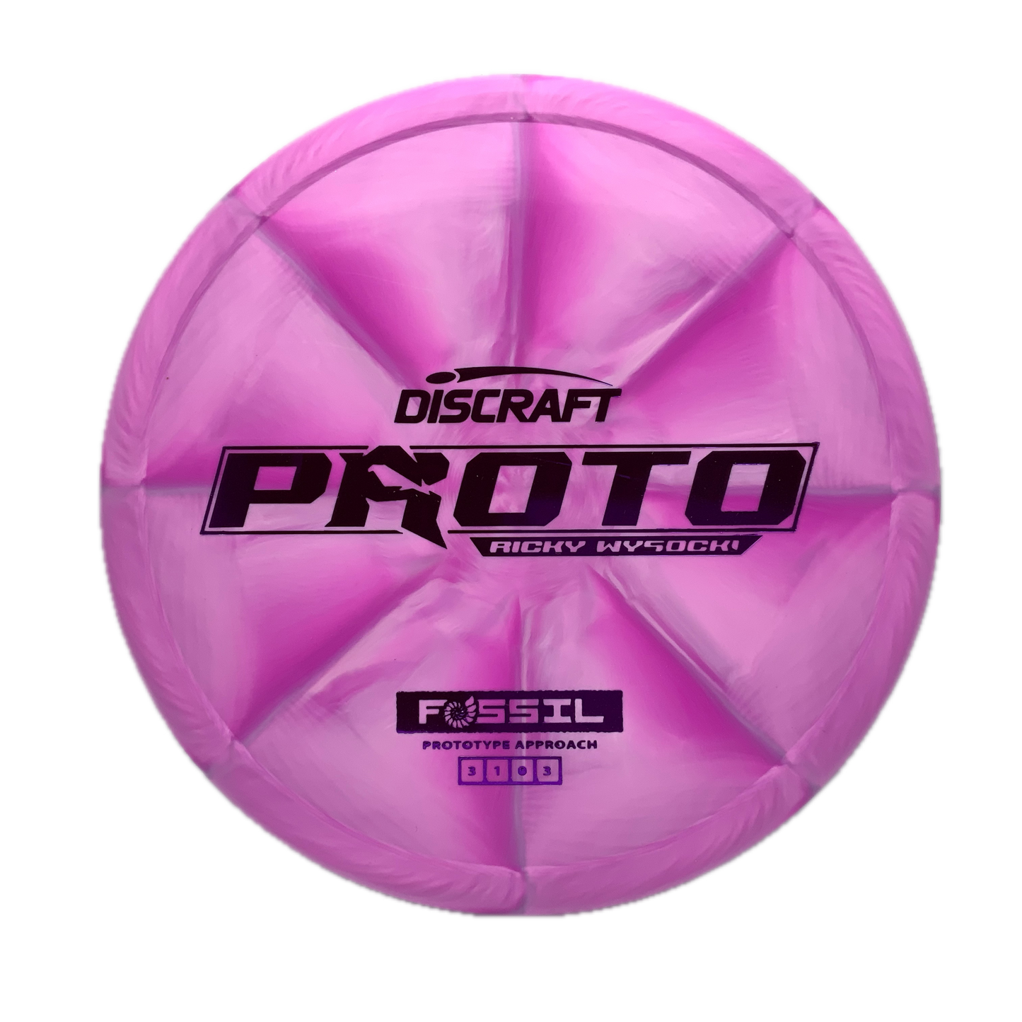Discraft Fossil - Ricky Wysocki Prototype Prototype #26 - 173-174 - Astro Discs TX - Houston Disc Golf