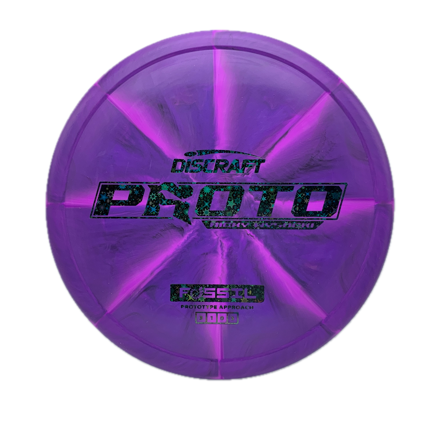 Discraft Fossil - Ricky Wysocki Prototype Prototype #29 - 173-174 - Astro Discs TX - Houston Disc Golf