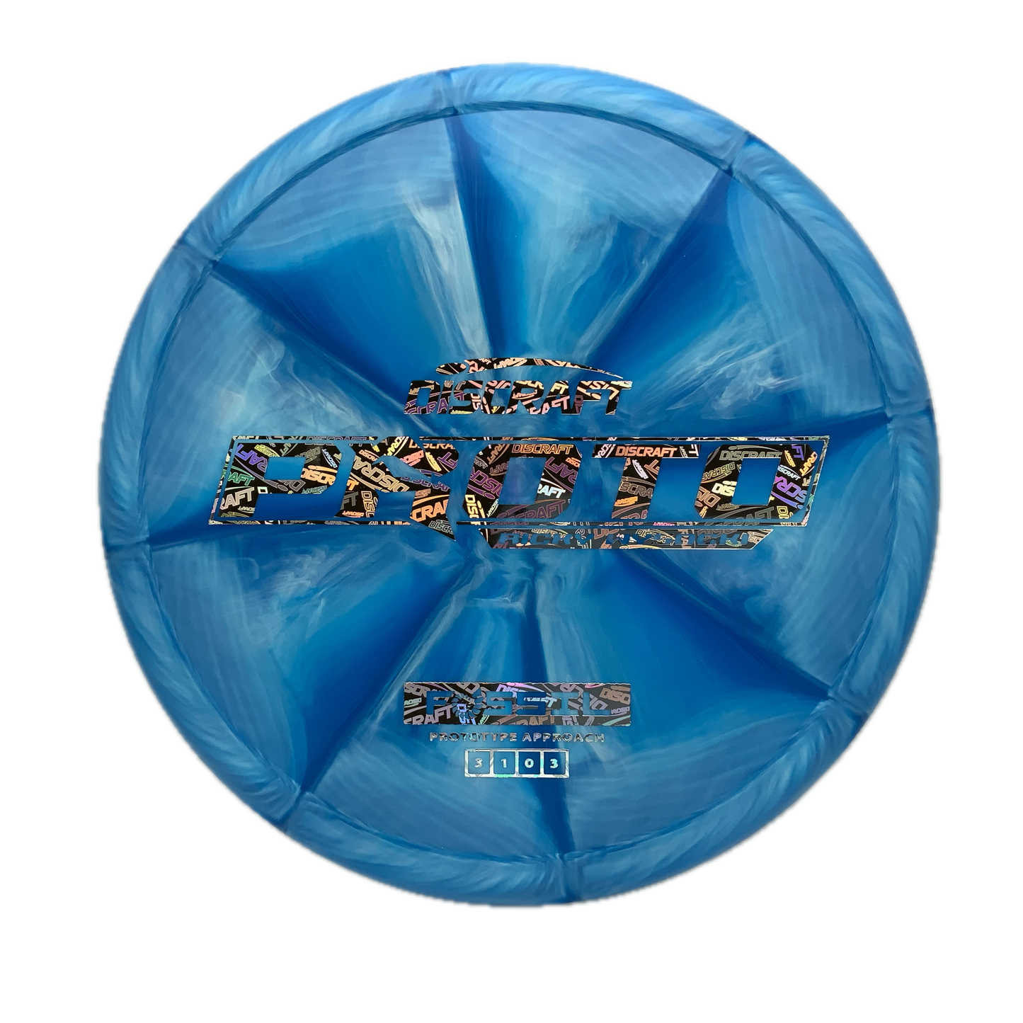 Discraft Fossil - Ricky Wysocki Prototype Prototype #43 - 173-174 - Astro Discs TX - Houston Disc Golf