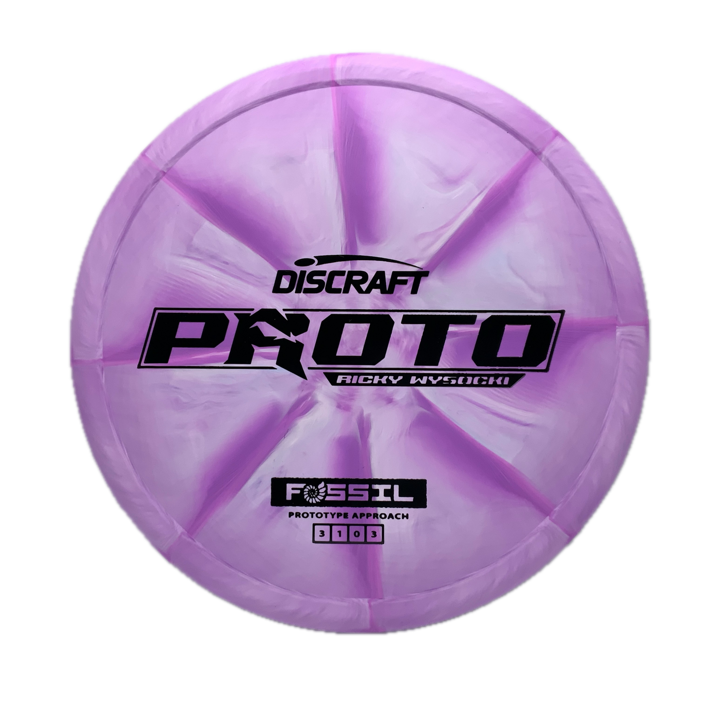 Discraft Fossil - Ricky Wysocki Prototype Prototype #46 - 175-176 - Astro Discs TX - Houston Disc Golf