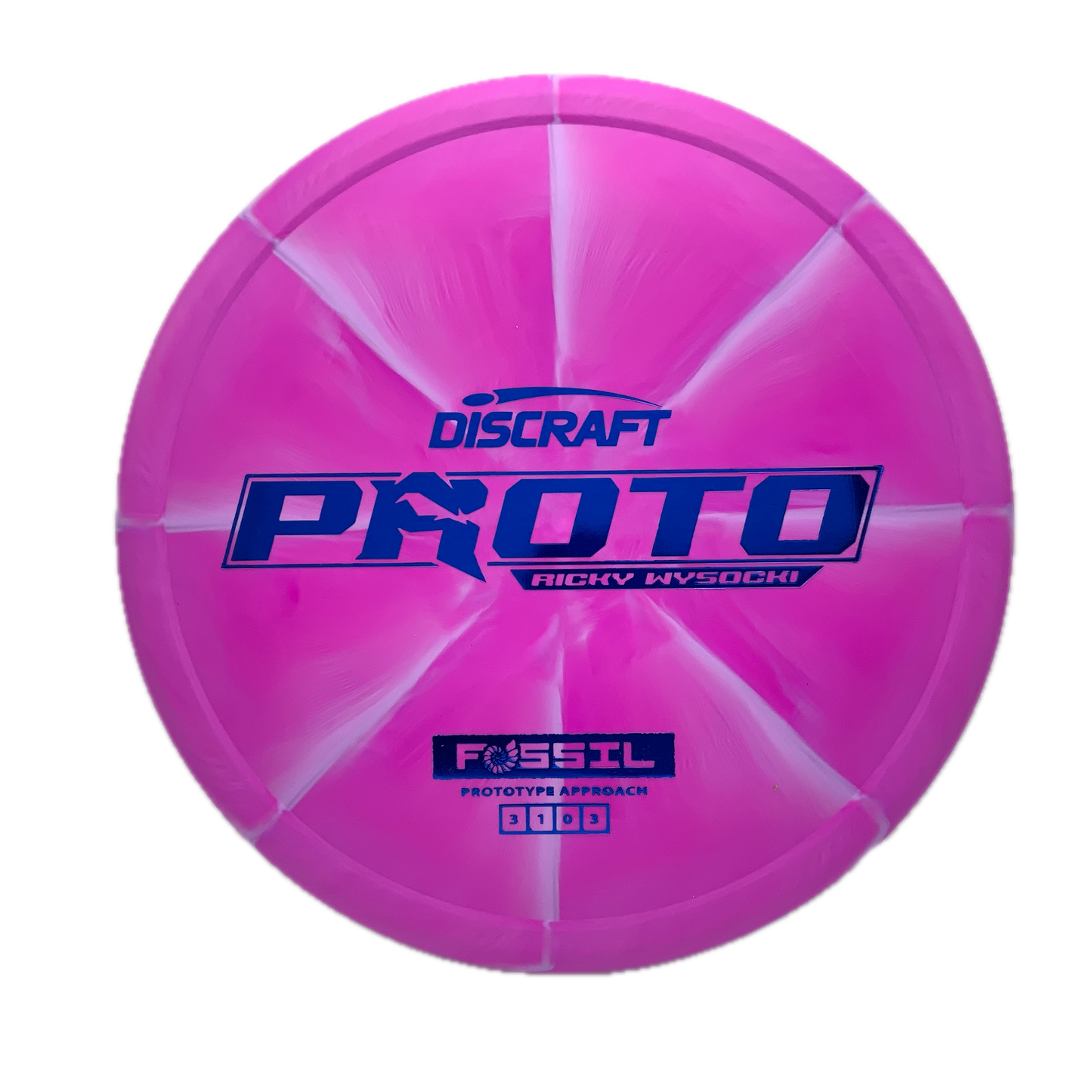 Discraft Fossil - Ricky Wysocki Prototype Prototype #49 - 175-176 - Astro Discs TX - Houston Disc Golf