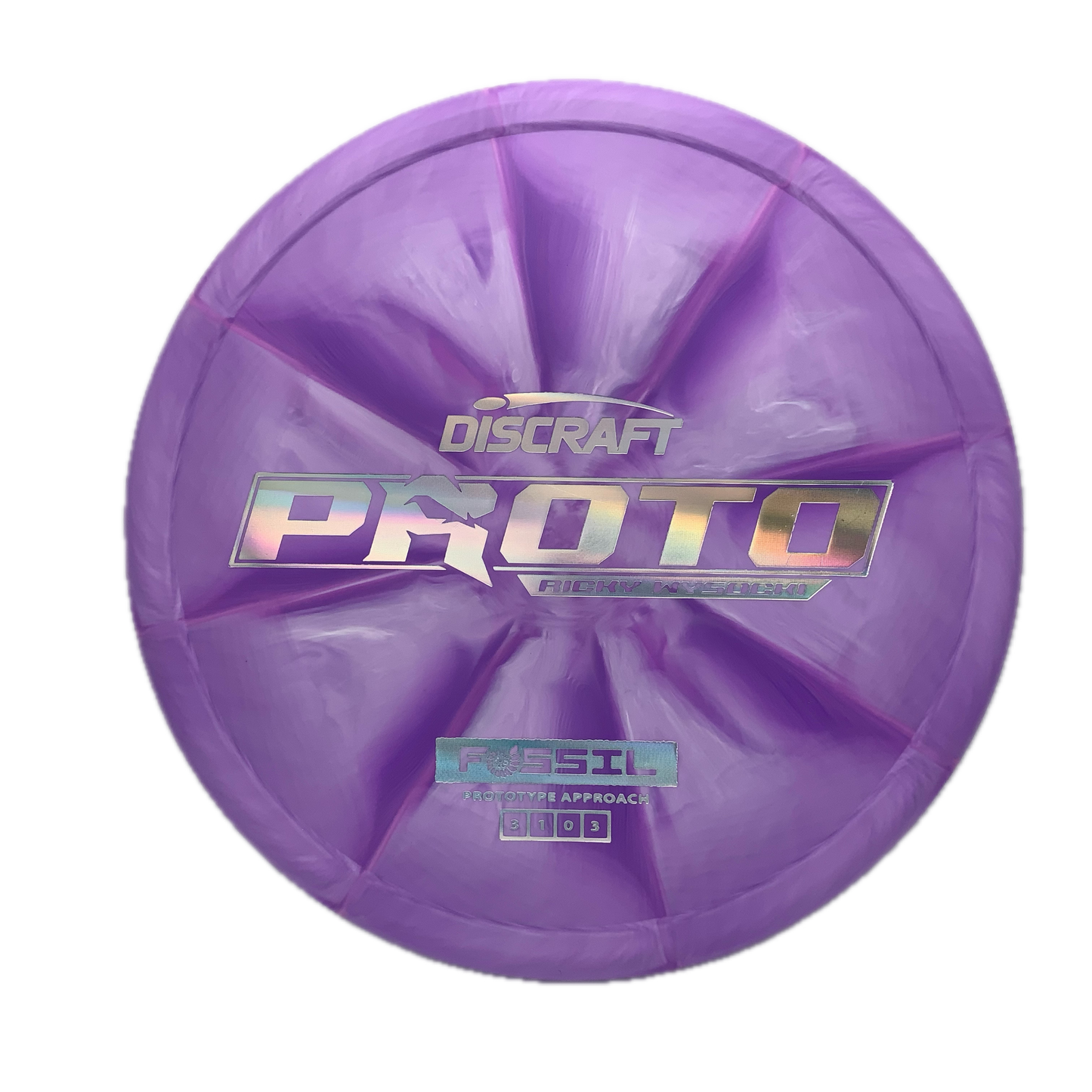 Discraft Fossil - Ricky Wysocki Prototype Prototype #54 - 175-176 - Astro Discs TX - Houston Disc Golf