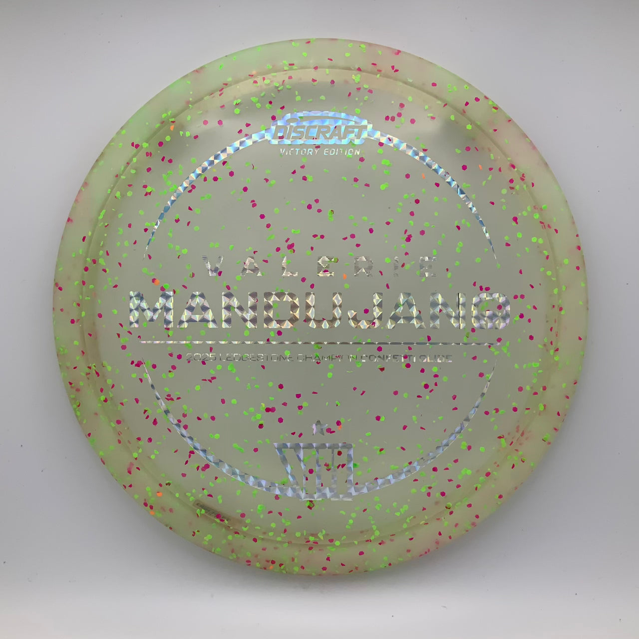 Discraft Glide - Valerie Mandujano Victory Edition Z Confetti #3 - 175-176 - Astro Discs TX - Houston Disc Golf