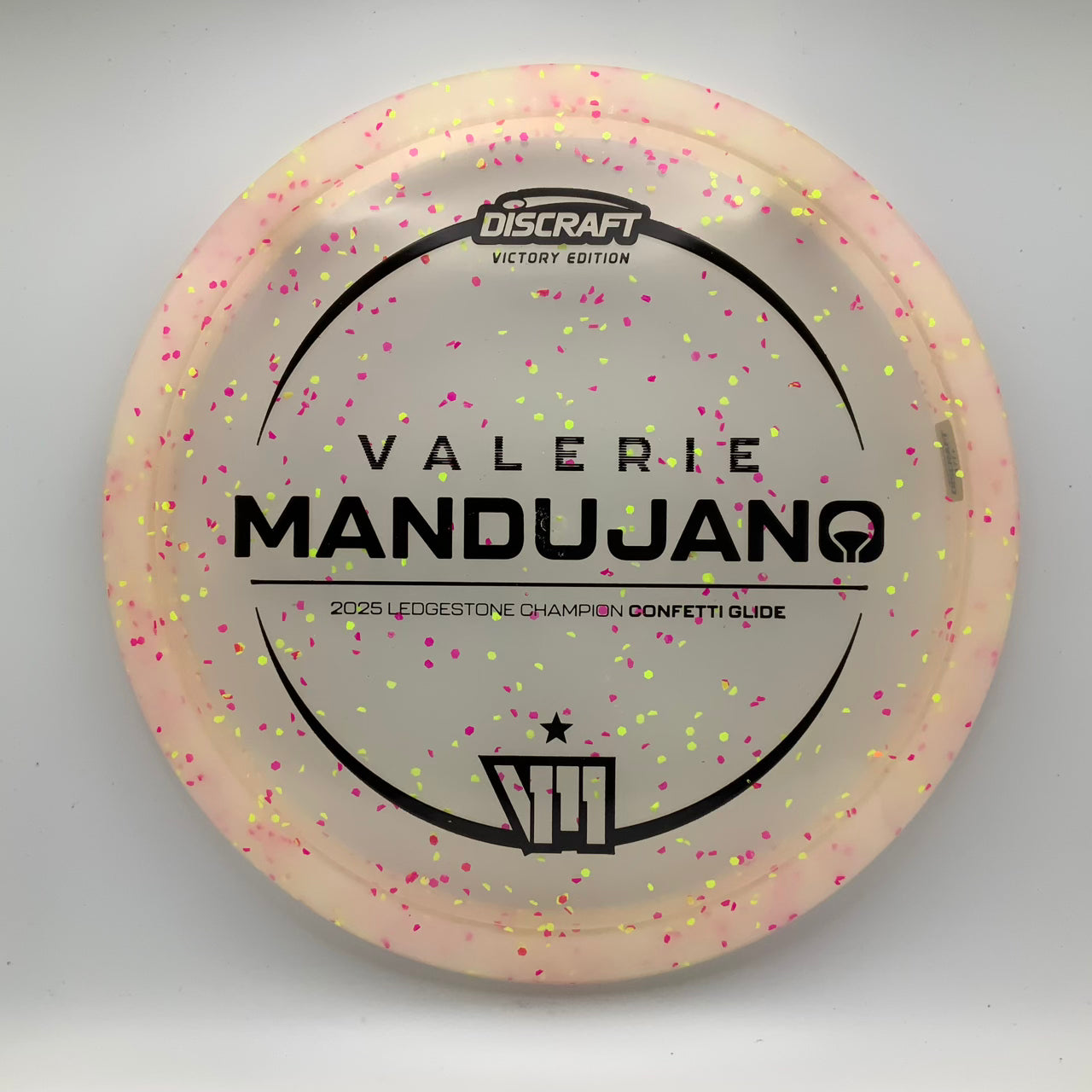 Discraft Glide - Valerie Mandujano Victory Edition Z Confetti #10 - 177+ - Astro Discs TX - Houston Disc Golf