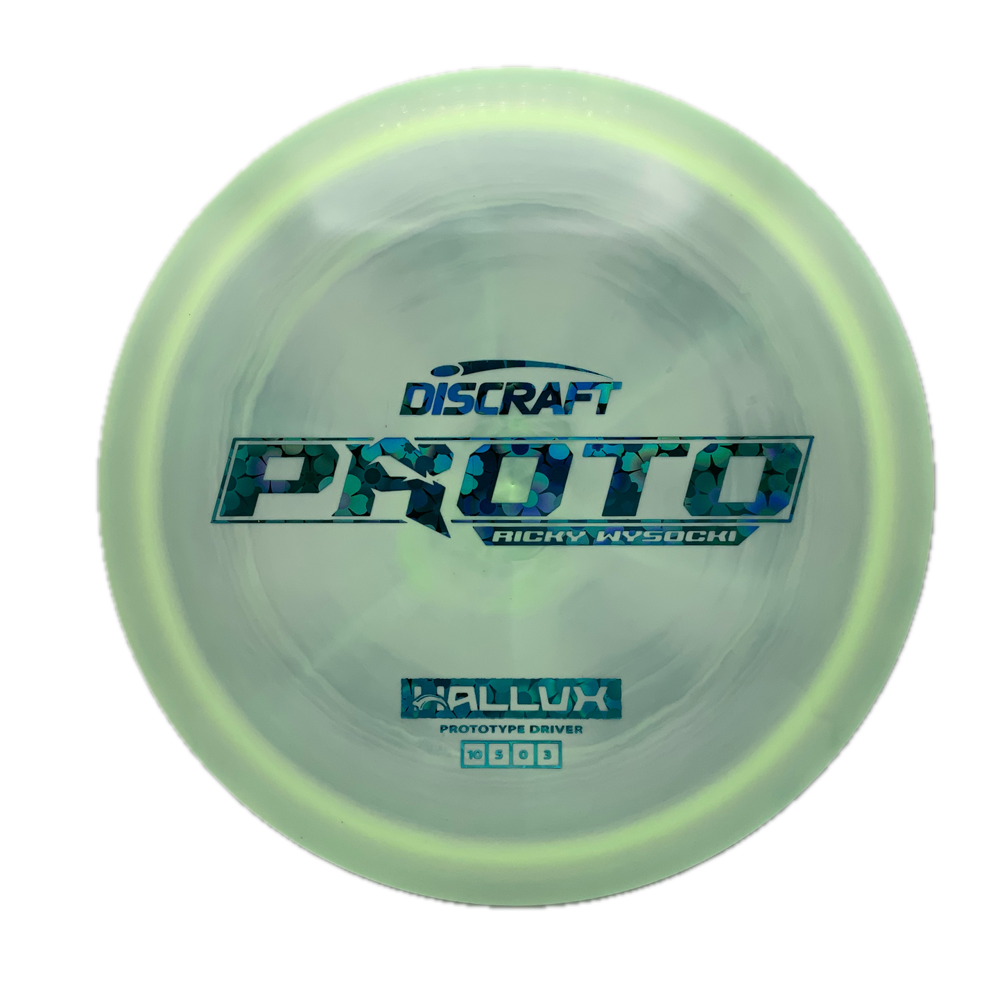 Discraft Hallux - Ricky Wysocki Prototype Prototype #7 - 173 - Astro Discs TX - Houston Disc Golf