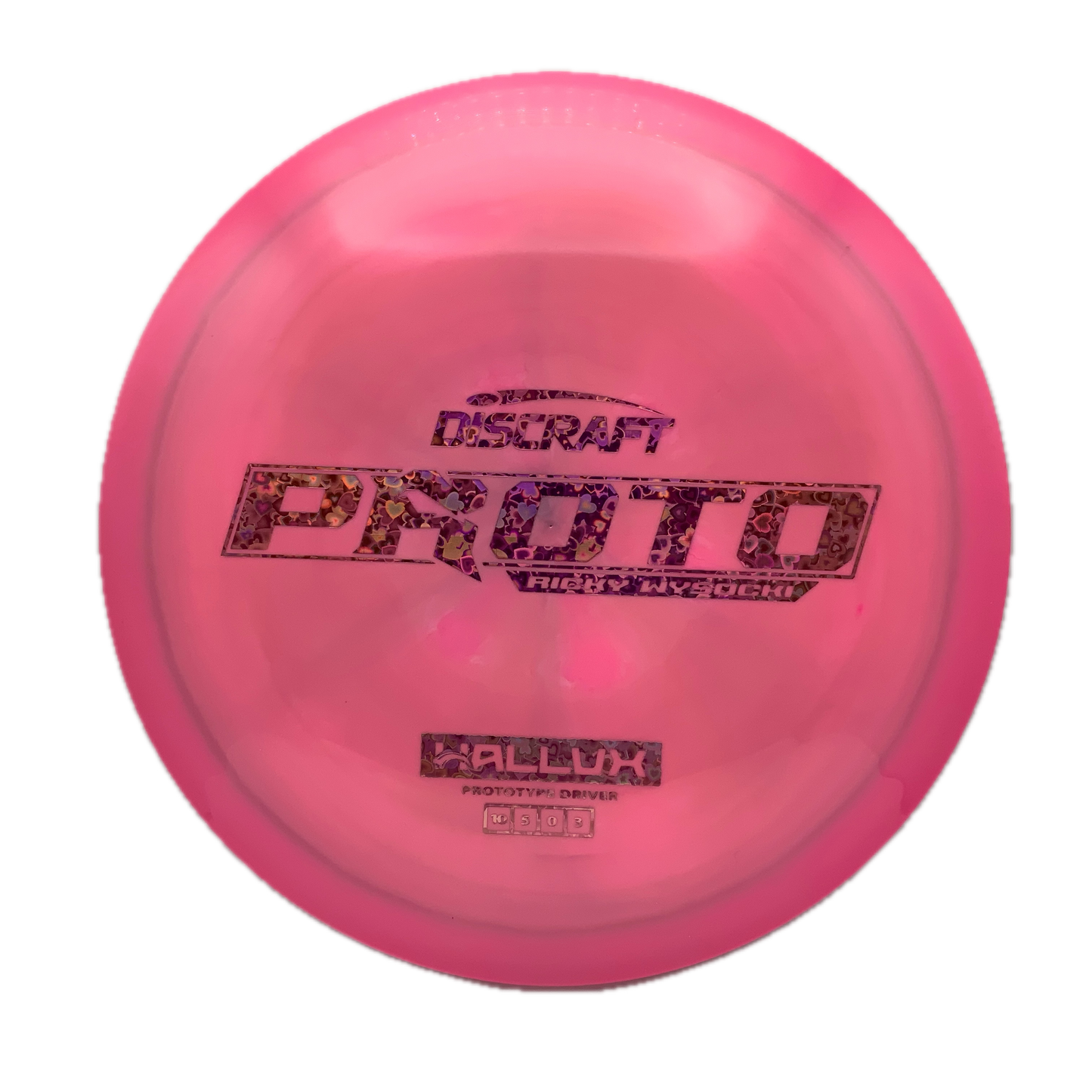 Discraft Hallux - Ricky Wysocki Prototype Prototype #17 - 174 - Astro Discs TX - Houston Disc Golf