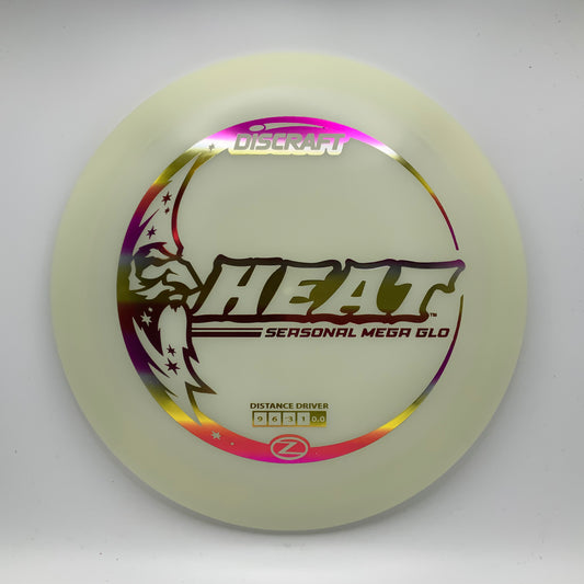 Discraft Heat - Glo Z Mega Glo Z #4 - 171 - Astro Discs TX - Houston Disc Golf