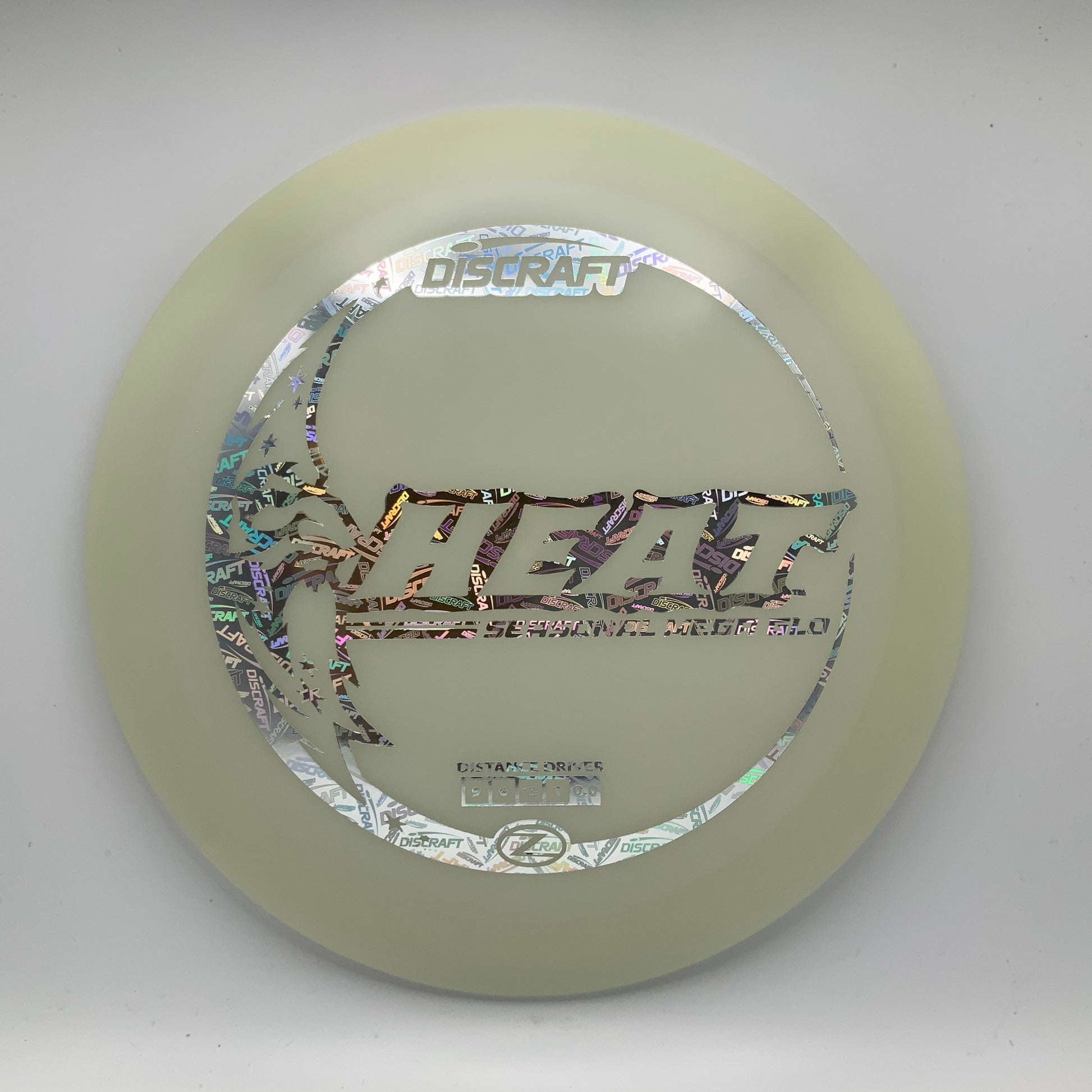 Discraft Heat - Glo Z Mega Glo Z #6 - 171 - Astro Discs TX - Houston Disc Golf