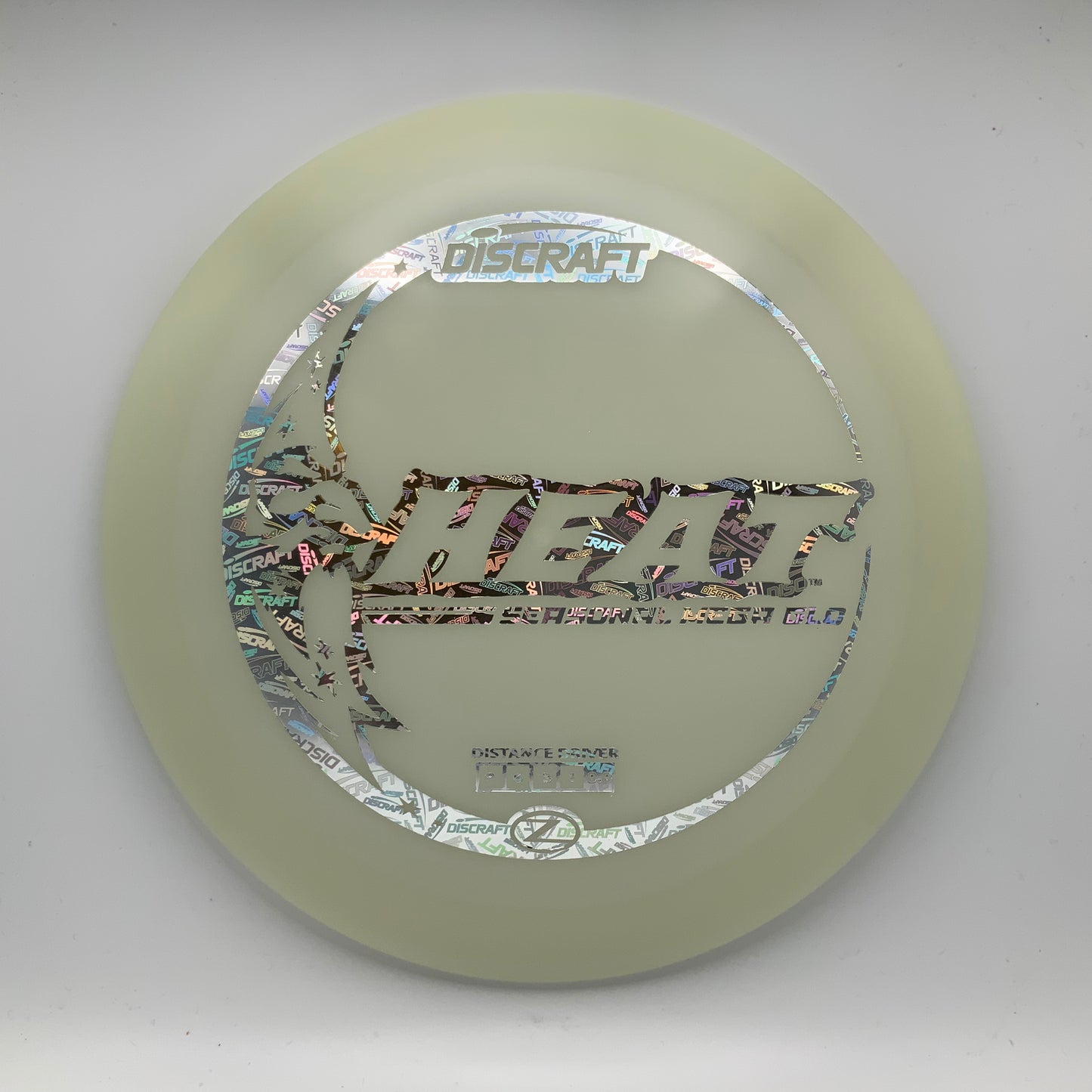Discraft Heat - Glo Z Mega Glo Z #12 - 171 - Astro Discs TX - Houston Disc Golf