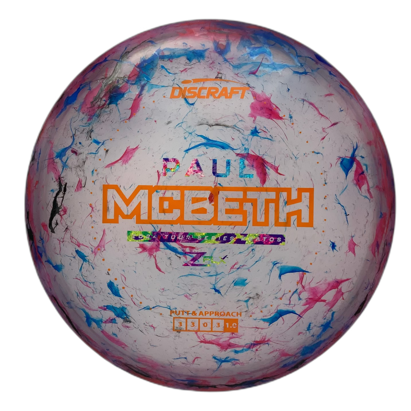 Discraft Jawbreaker Z FLX Kratos - 2024 Tour Series - Astro Discs TX - Houston Disc Golf