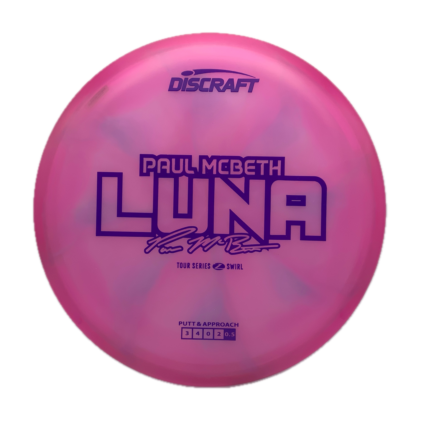 Discraft Luna - 2025 Paul McBeth Tour Series - Astro Discs TX - Houston Disc Golf