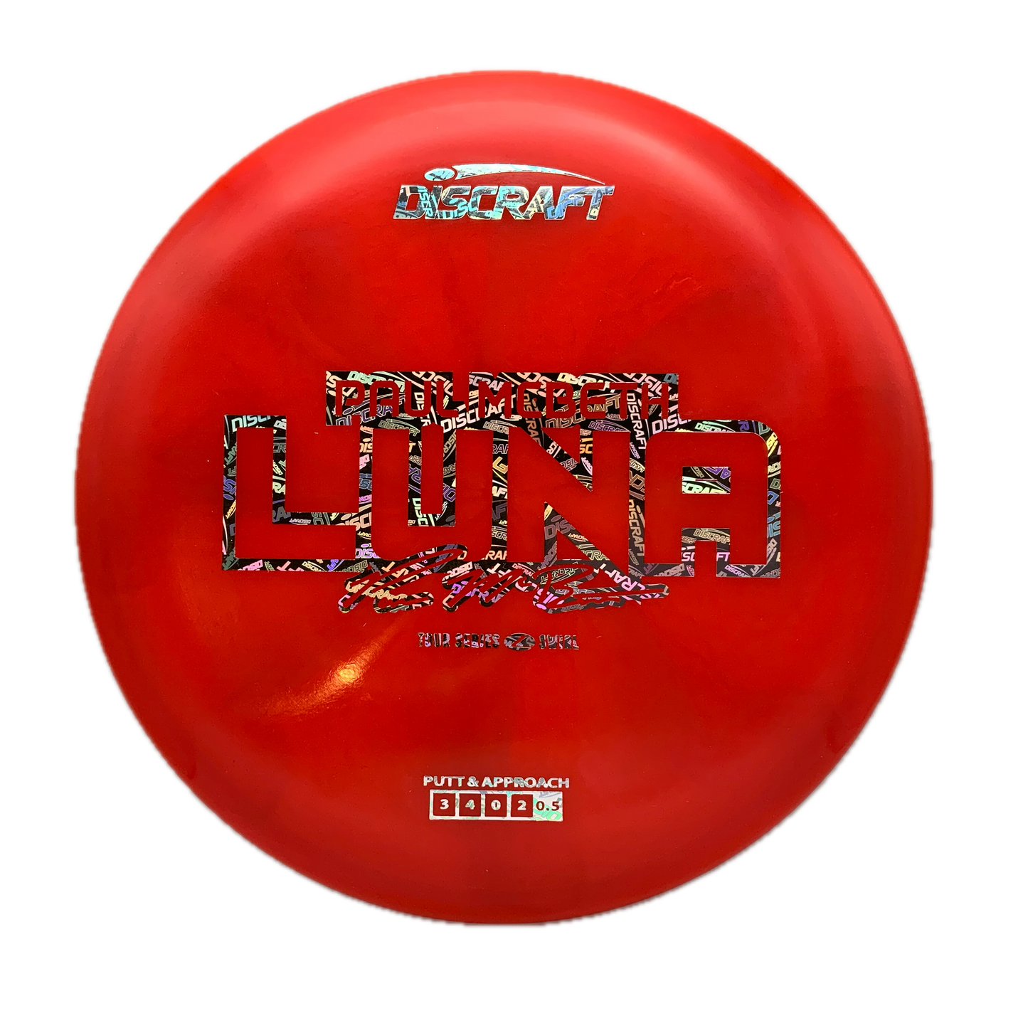 Discraft Luna - 2025 Paul McBeth Tour Series Z Swirl #53 - 173-174 - Astro Discs TX - Houston Disc Golf